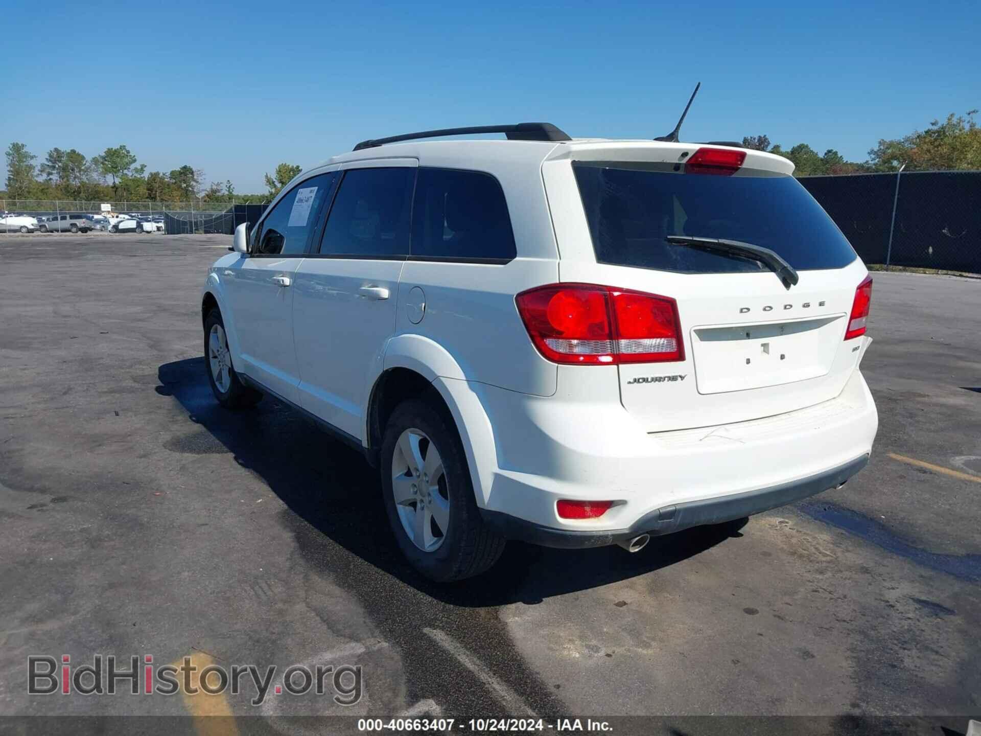 2012 DODGE JOURNEY - VIN: 3C4PDCBG0CT367616 - Фото 3