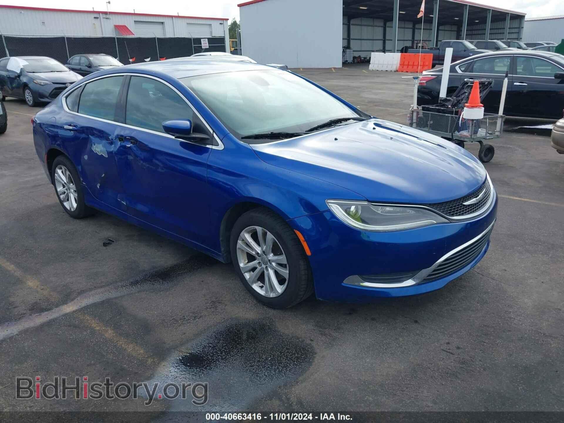 Фотография 1C3CCCABXGN141181 - CHRYSLER 200 2016