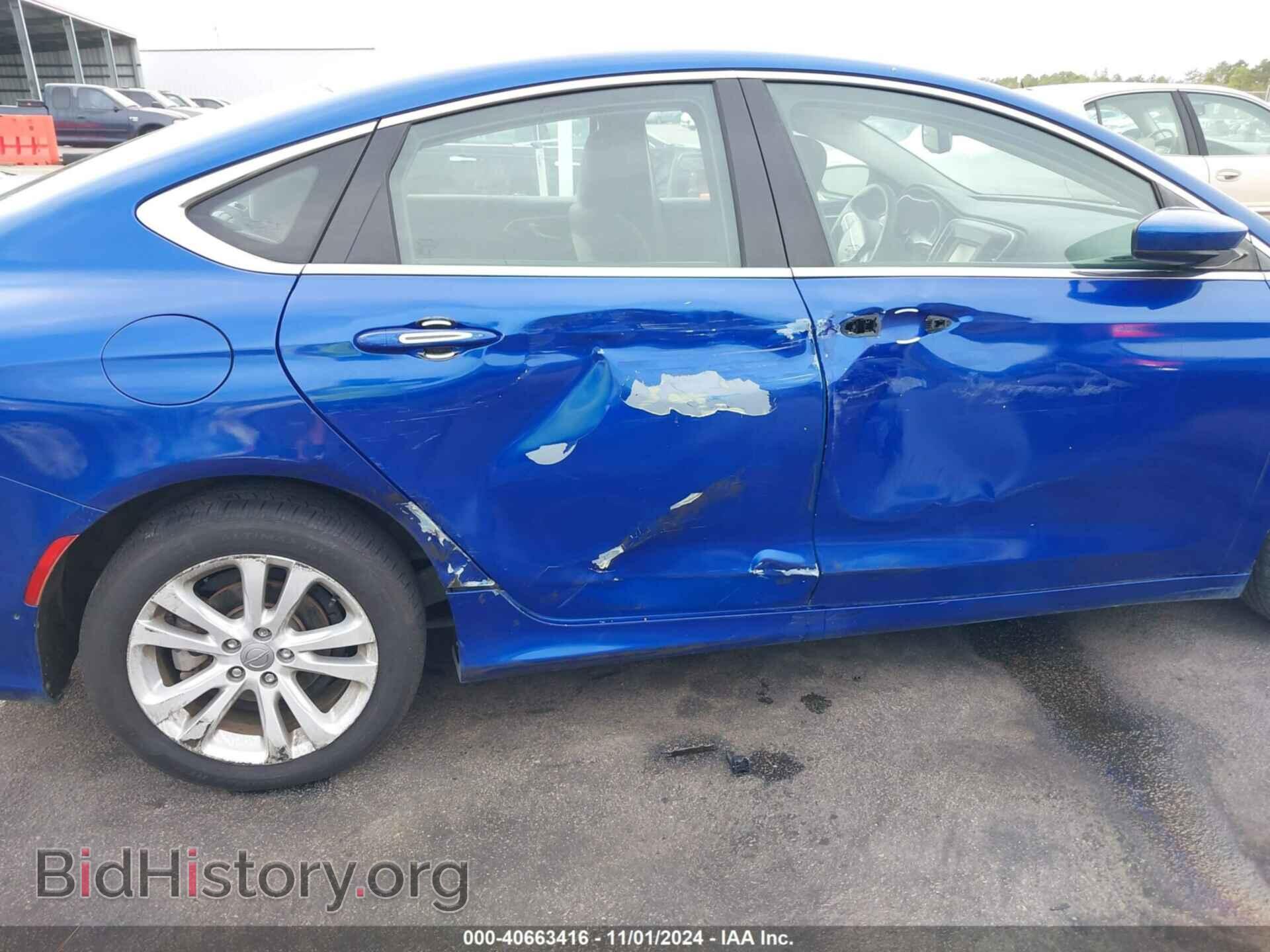 2016 CHRYSLER 200 - VIN: 1C3CCCABXGN141181 - Фото 6