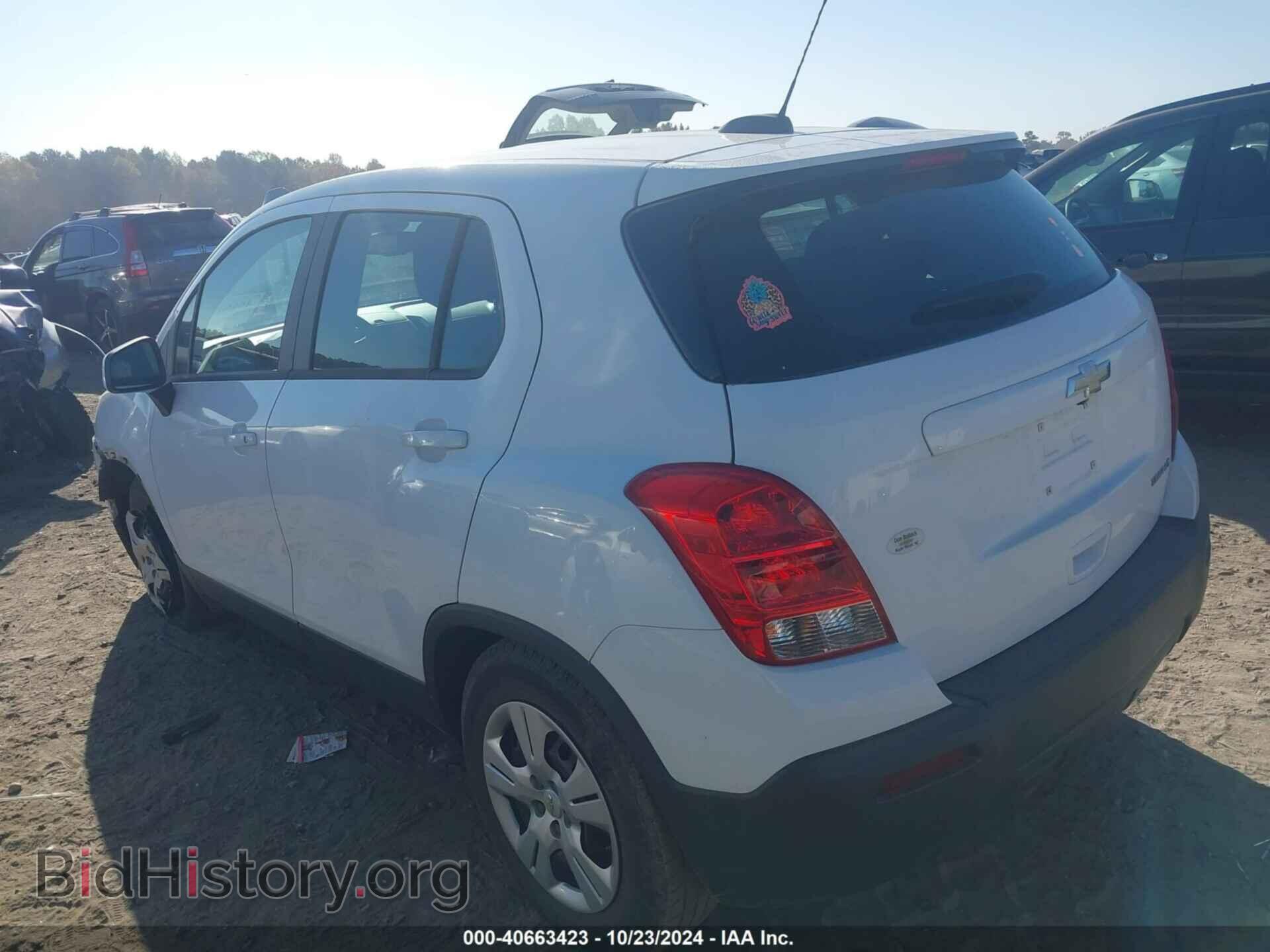2015 CHEVROLET TRAX - VIN: KL7CJKSB4FB207389 - Фото 3
