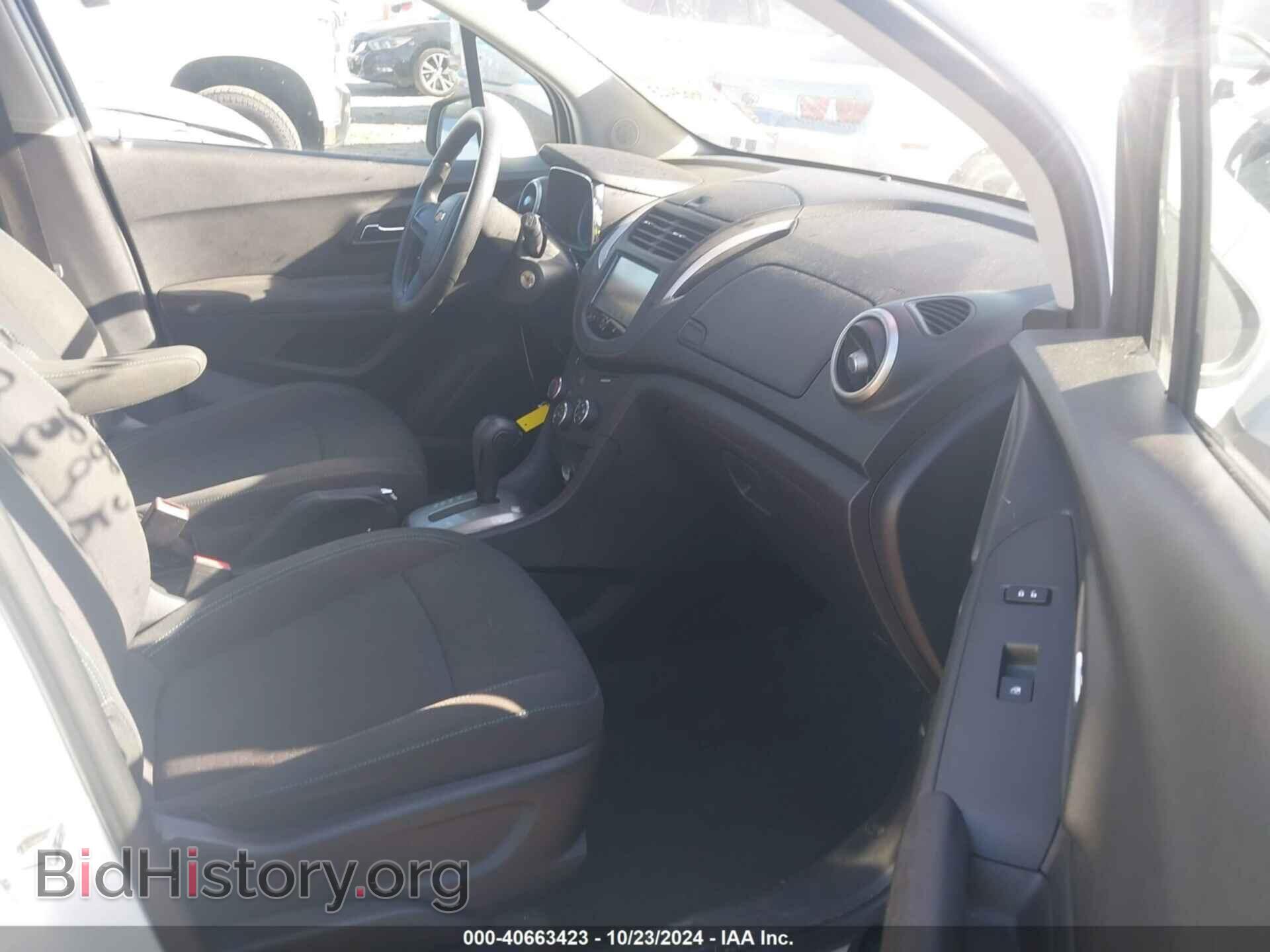 2015 CHEVROLET TRAX - VIN: KL7CJKSB4FB207389 - Фото 5