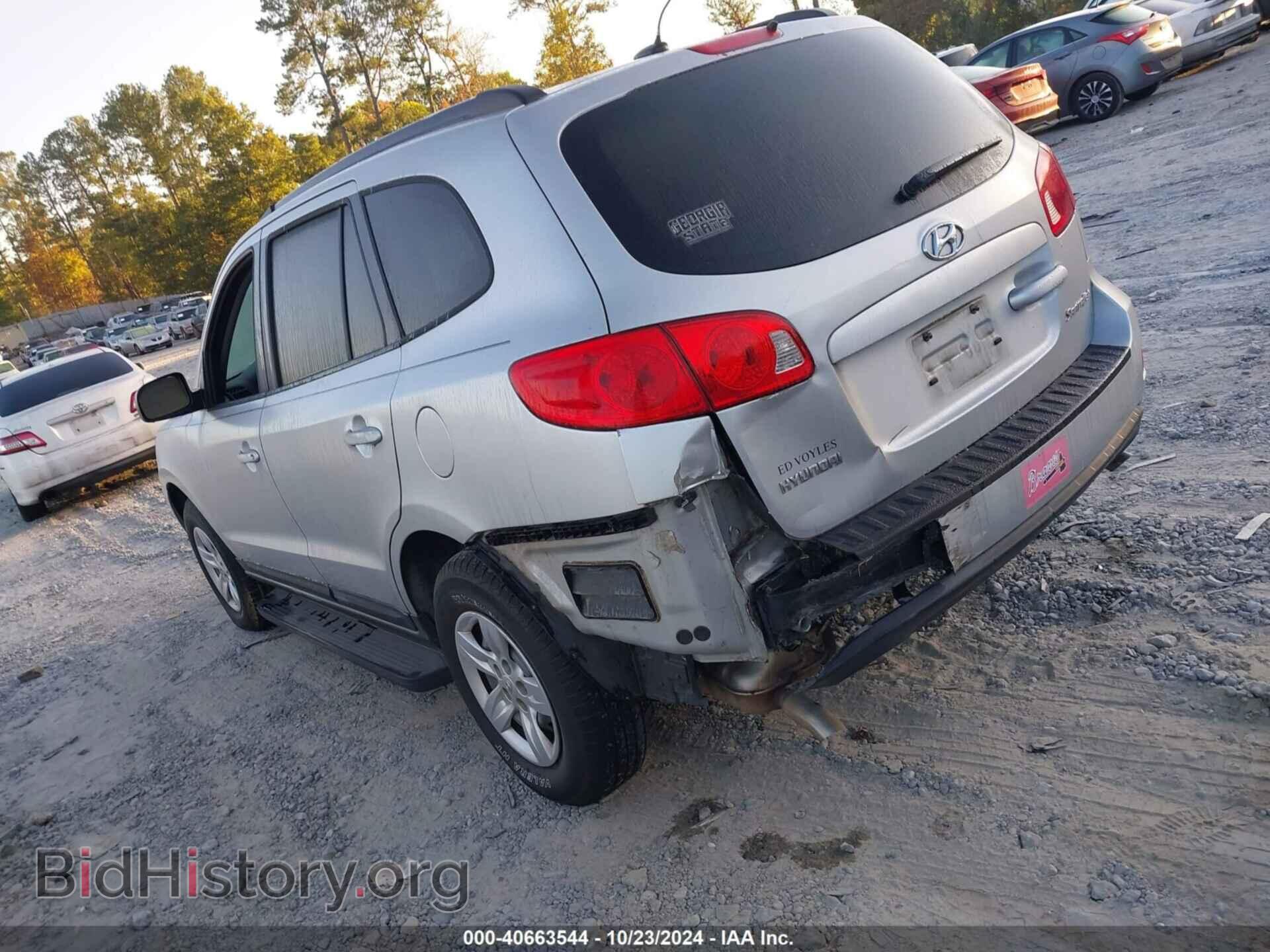 2009 HYUNDAI SANTA FE - VIN: 5NMSG13D59H265440 - Фото 3