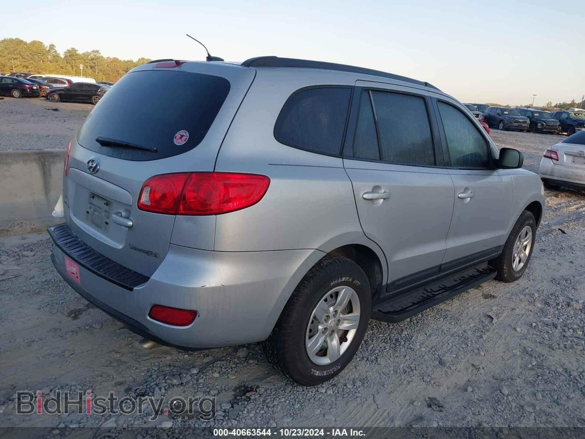 2009 HYUNDAI SANTA FE - VIN: 5NMSG13D59H265440 - Фото 4