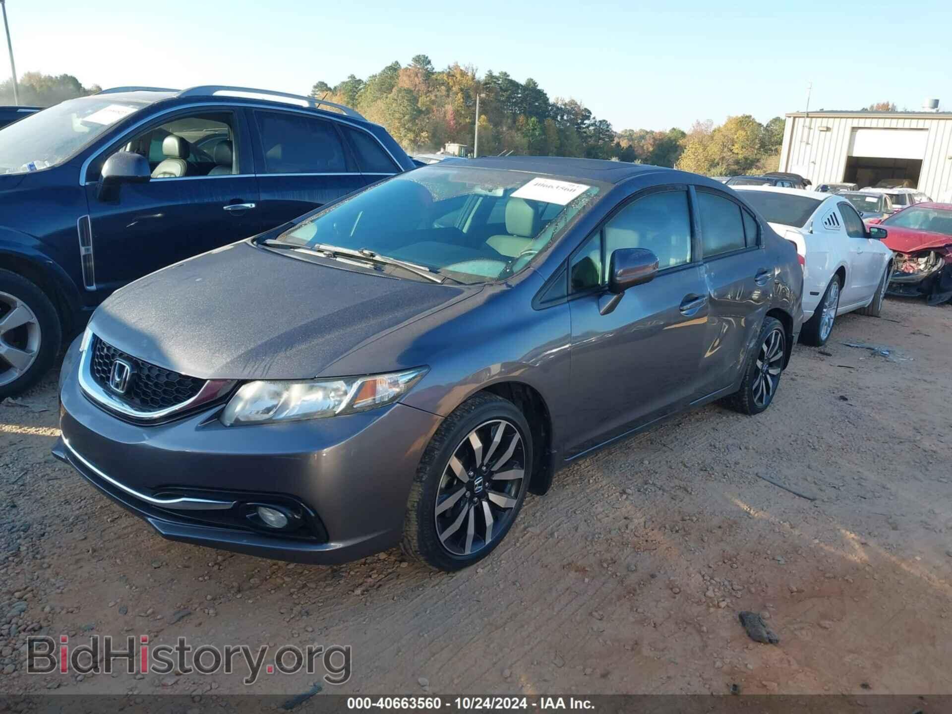 2015 HONDA CIVIC - VIN: 2HGFB2F97FH521535 - Фото 2