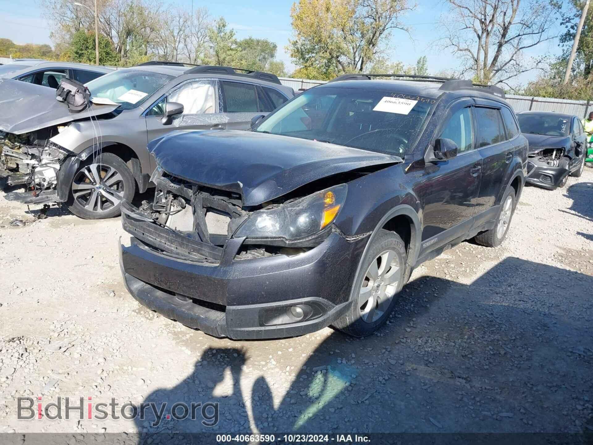 2011 SUBARU OUTBACK - VIN: 4S4BRBLC9B3434611 - Фото 2