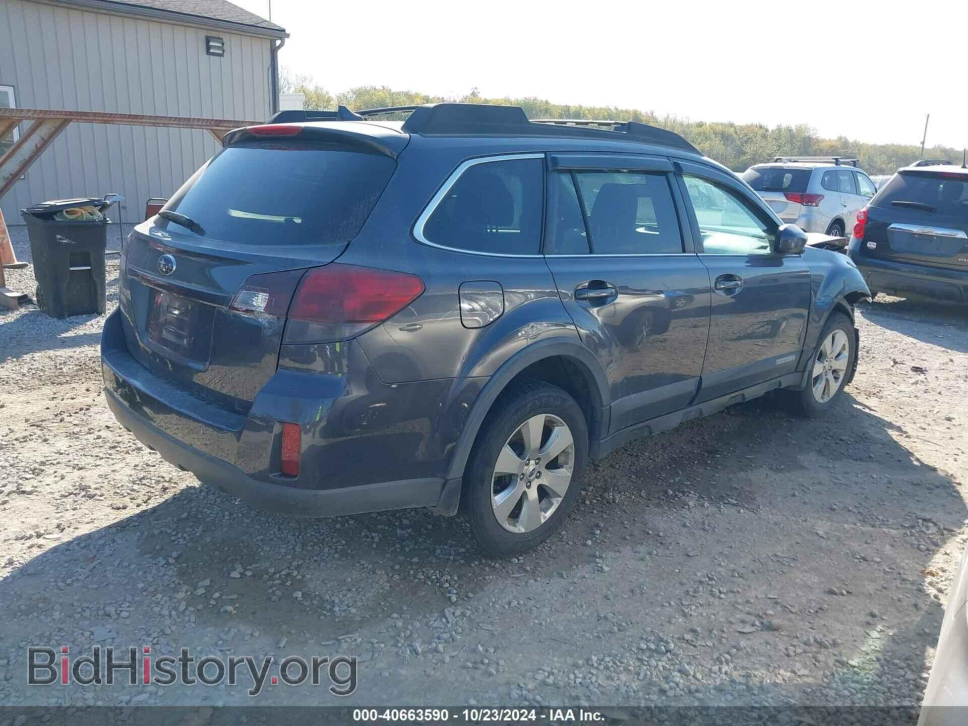 2011 SUBARU OUTBACK - VIN: 4S4BRBLC9B3434611 - Фото 4