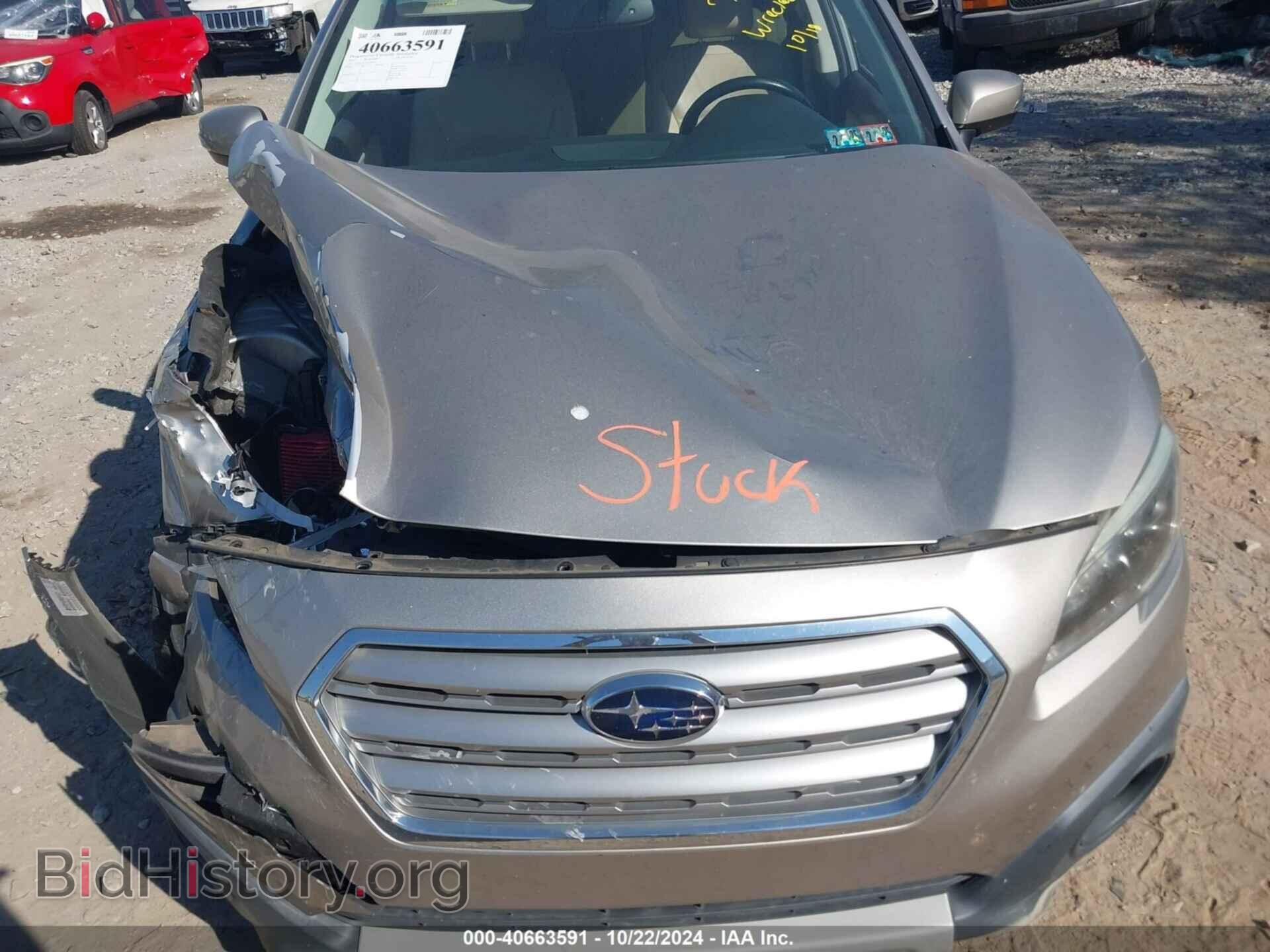 2015 SUBARU OUTBACK - VIN: 4S4BSENC2F3242794 - Фото 10