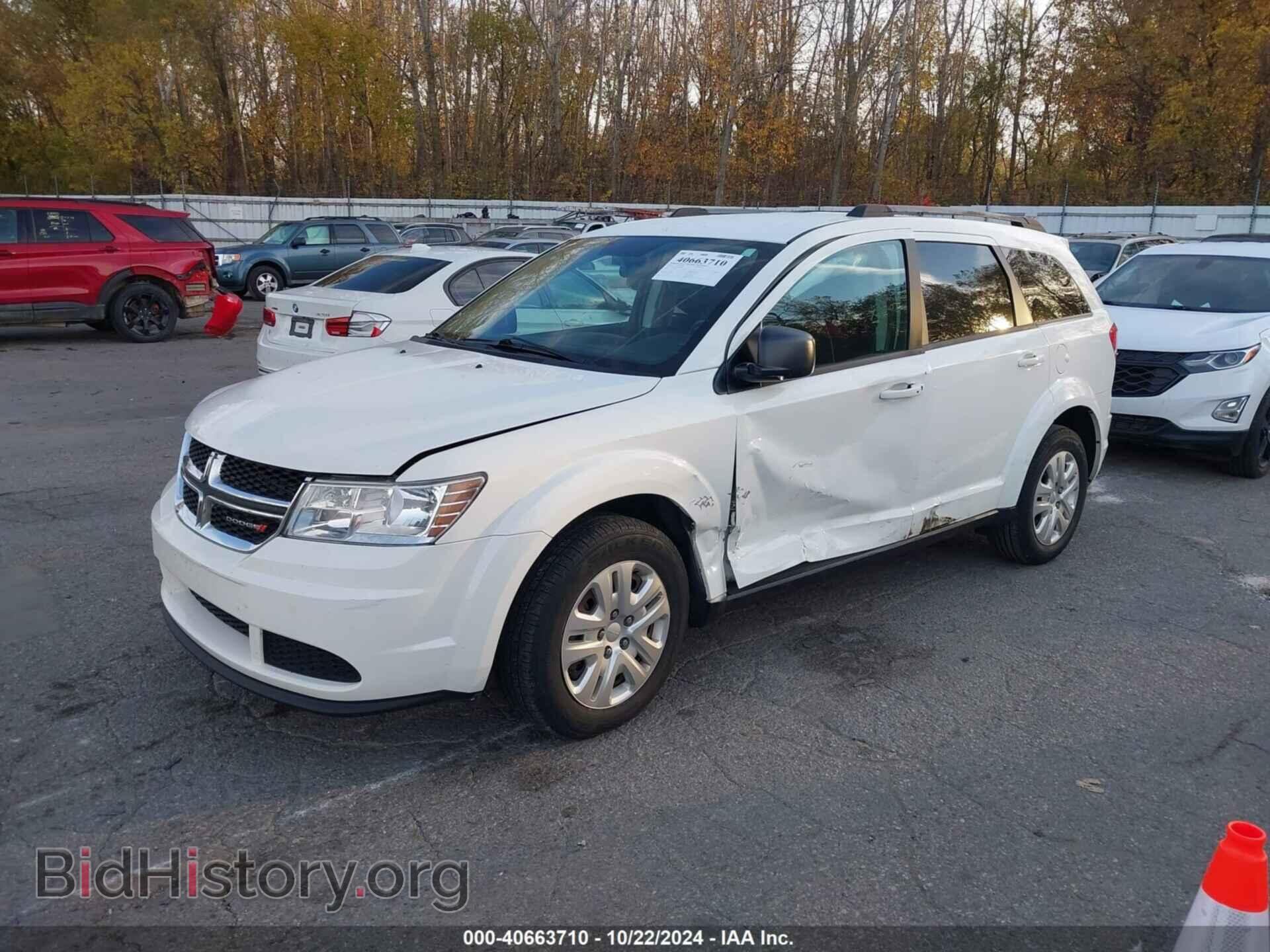 2017 DODGE JOURNEY - VIN: 3C4PDCAB0HT654452 - Фото 2