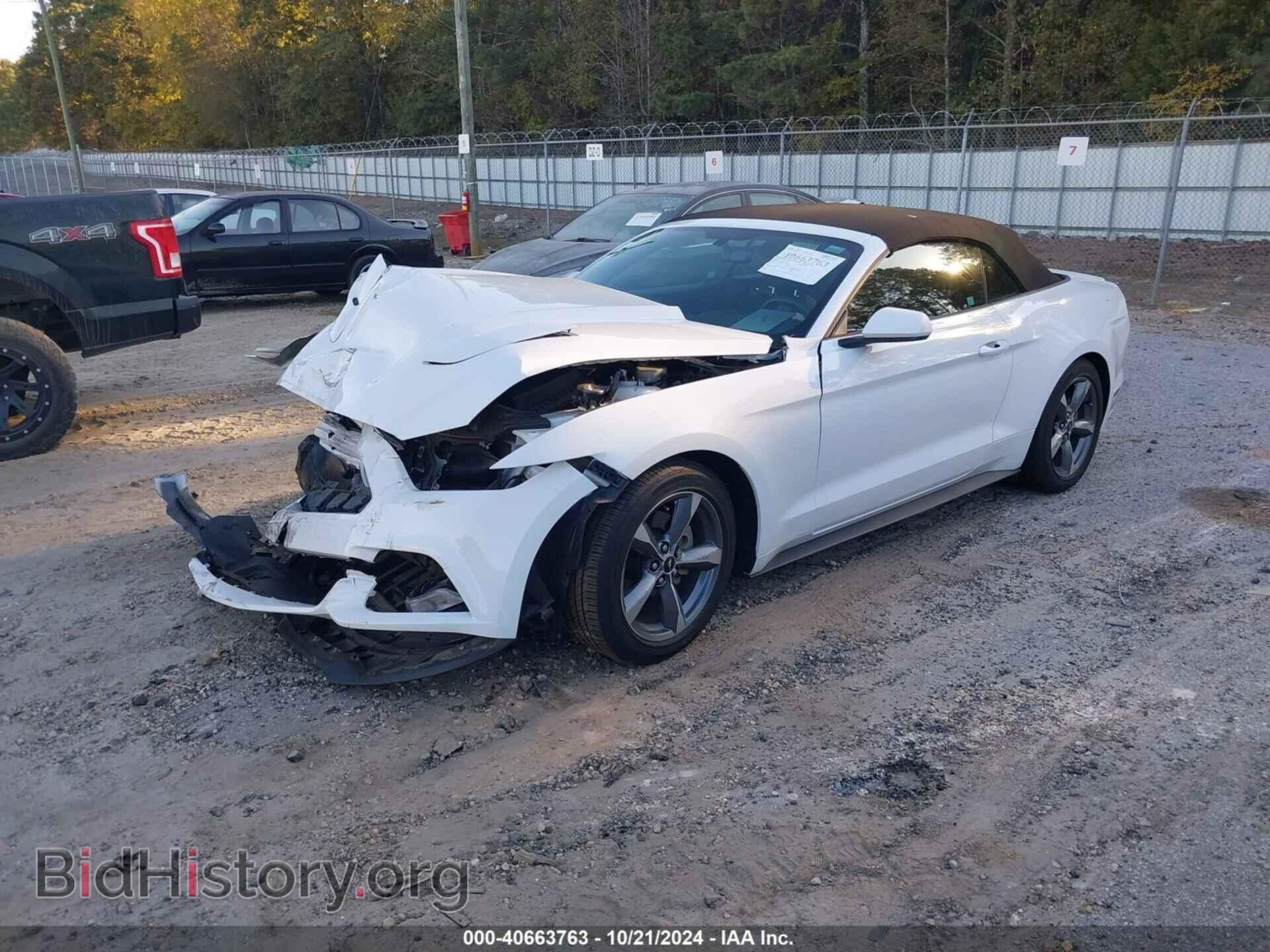 2016 FORD MUSTANG - VIN: 1FATP8EM7G5333608 - Фото 2