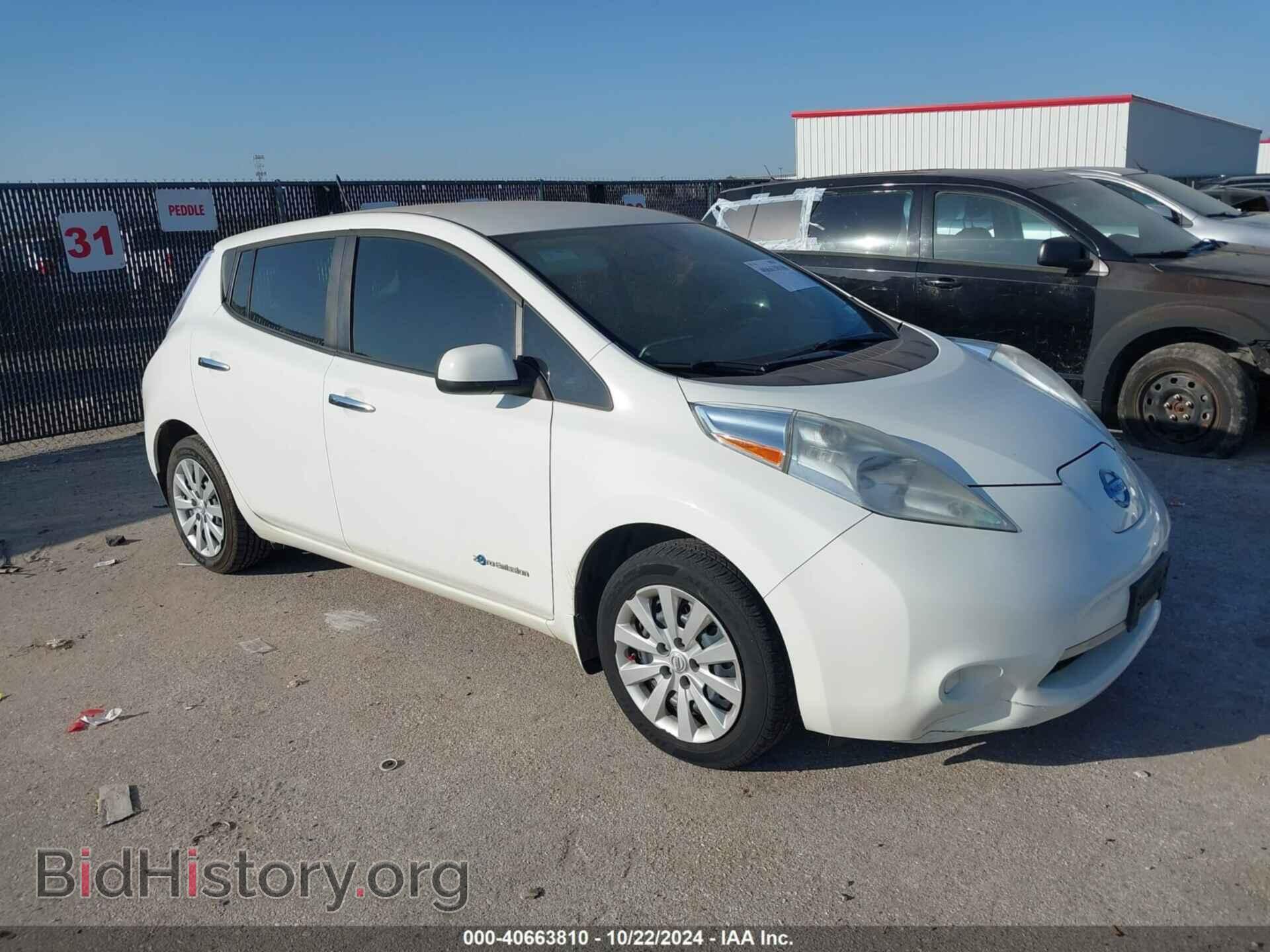 Photo 1N4AZ0CP7DC413840 - NISSAN LEAF 2013