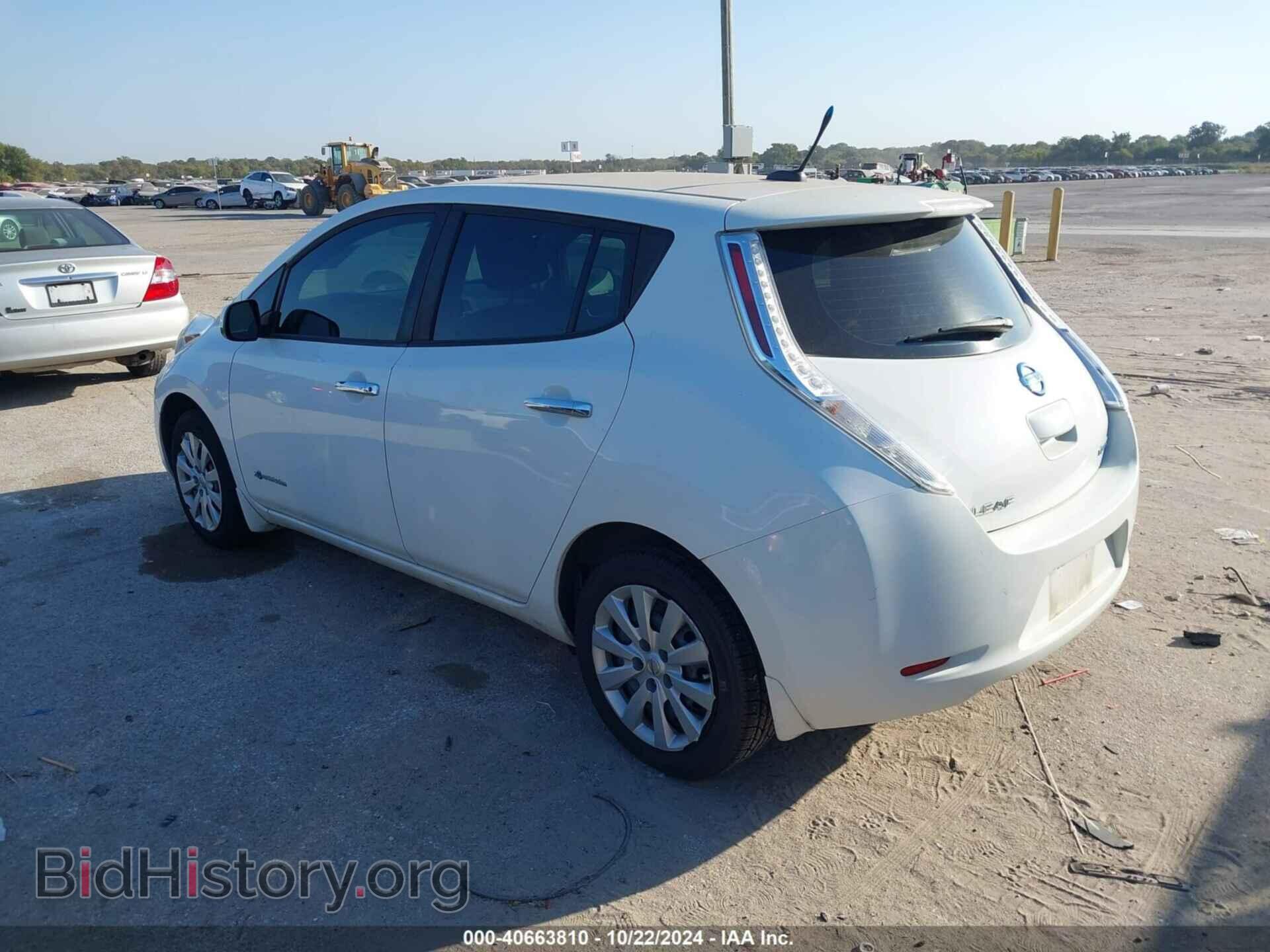 2013 NISSAN LEAF - VIN: 1N4AZ0CP7DC413840 - Фото 3