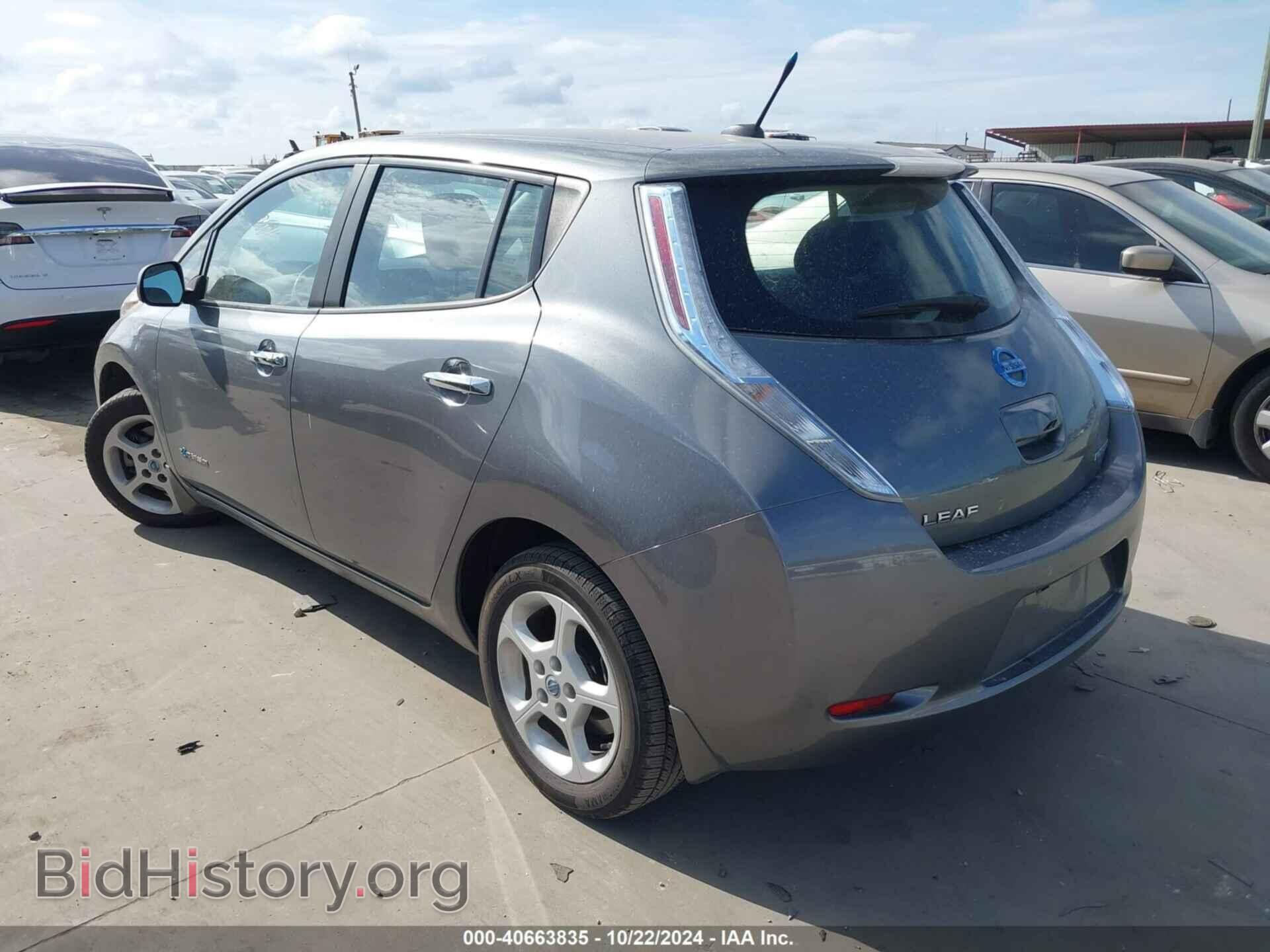 2014 NISSAN LEAF - VIN: 1N4AZ0CP9EC334297 - Фото 3