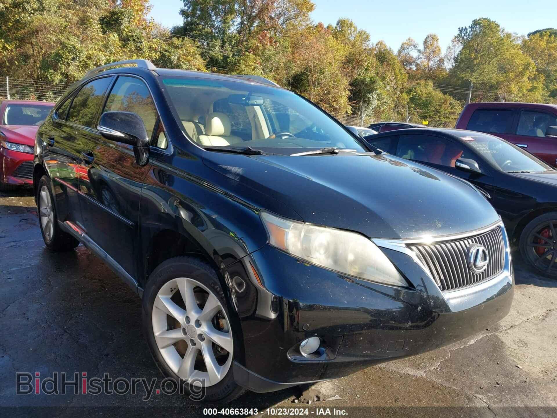 Photo 2T2ZK1BA6CC068211 - LEXUS RX 350 2012