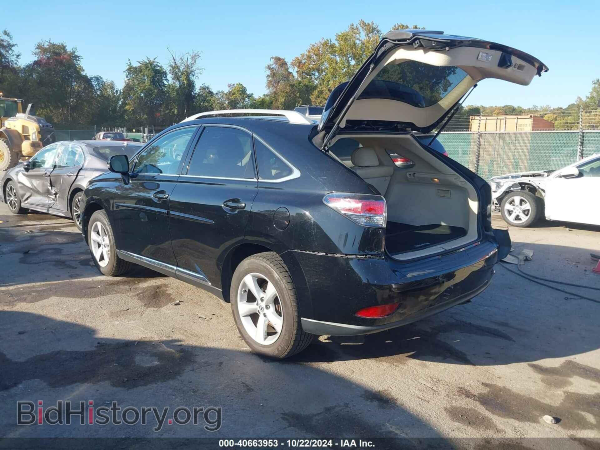 2015 LEXUS RX 350 - VIN: 2T2BK1BA3FC277587 - Фото 3