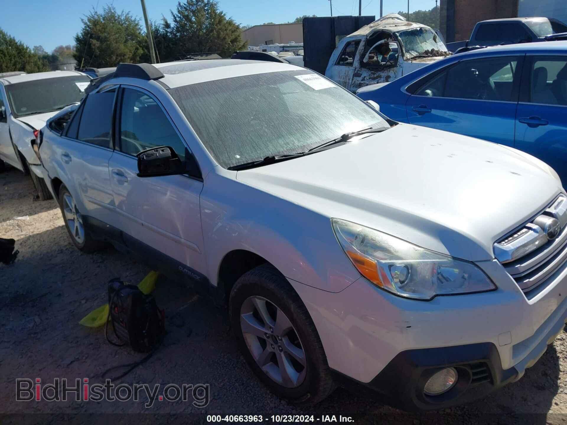 Photo 4S4BRBLC0E3308626 - SUBARU OUTBACK 2014