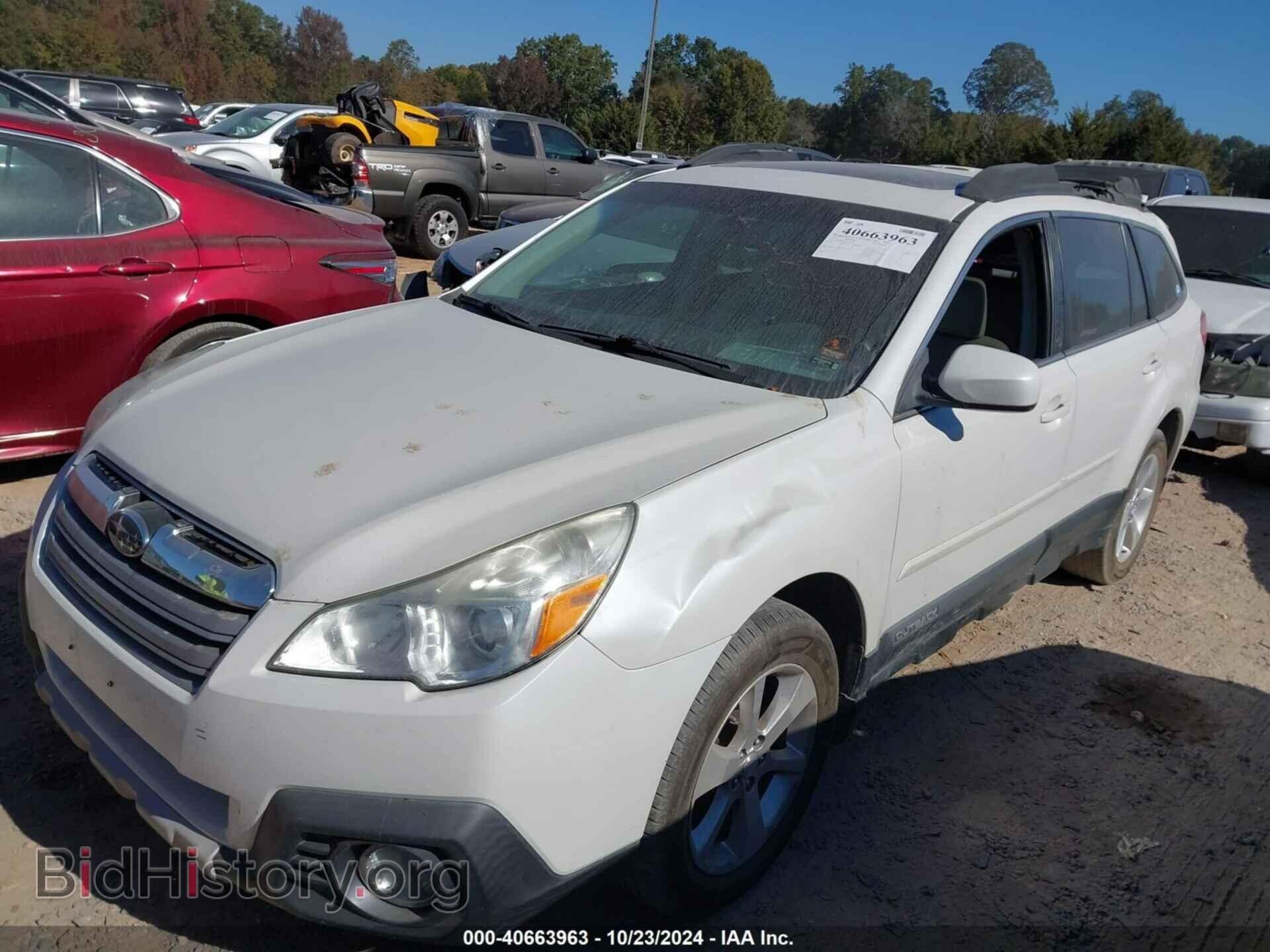 2014 SUBARU OUTBACK - VIN: 4S4BRBLC0E3308626 - Фото 2