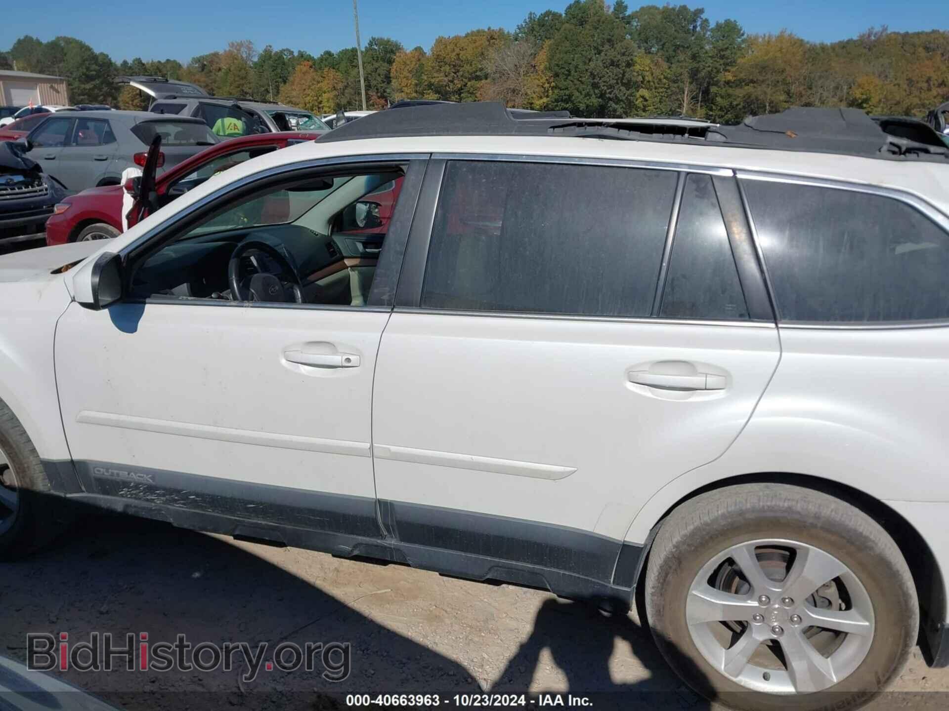 2014 SUBARU OUTBACK - VIN: 4S4BRBLC0E3308626 - Фото 14