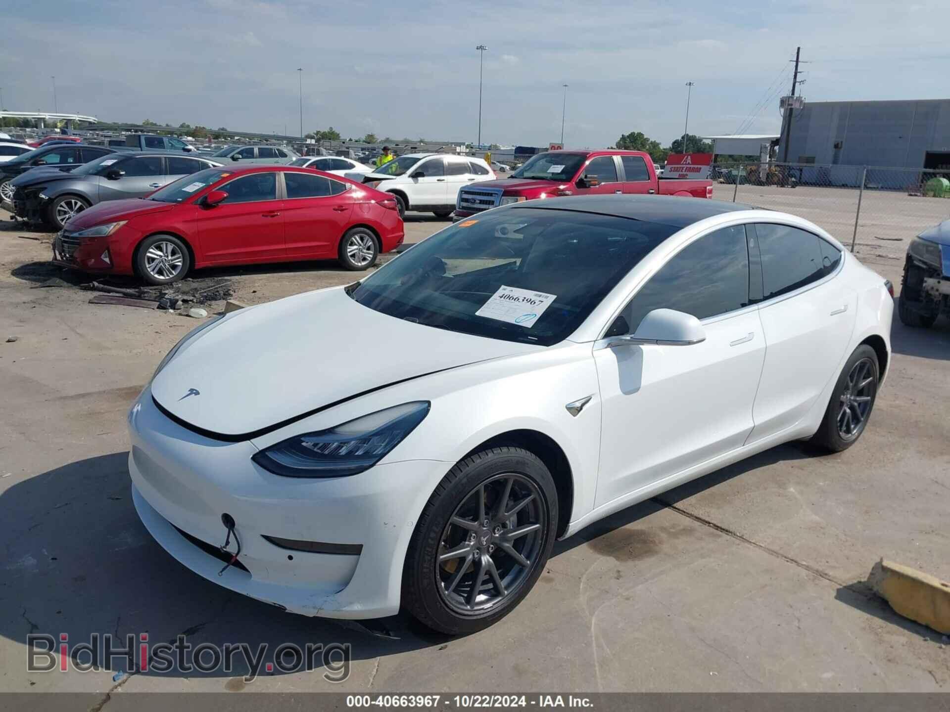 2019 TESLA MODEL 3 - VIN: 5YJ3E1EAXKF484799 - Фото 2