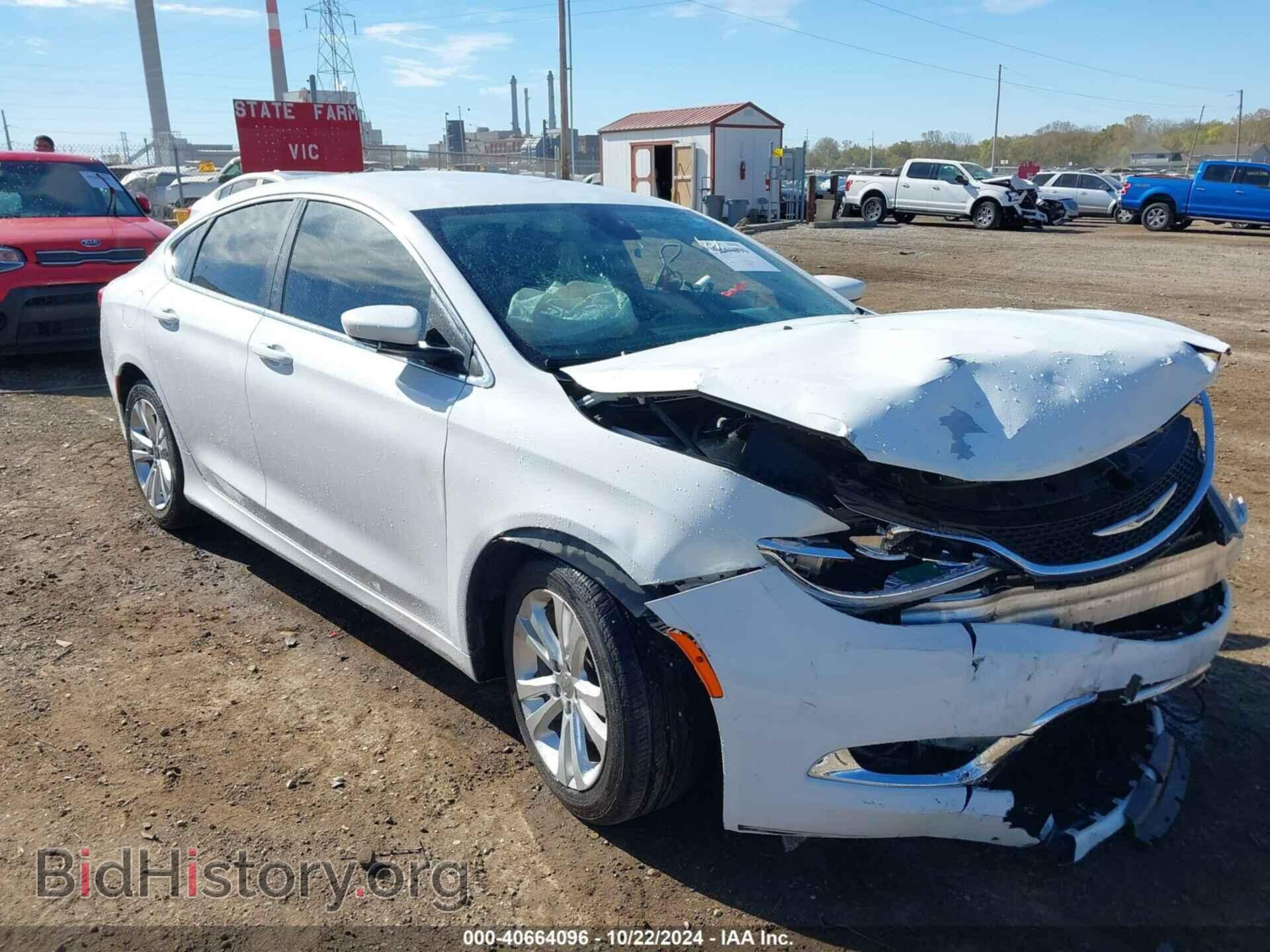 Фотография 1C3CCCAB3FN560794 - CHRYSLER 200 2015