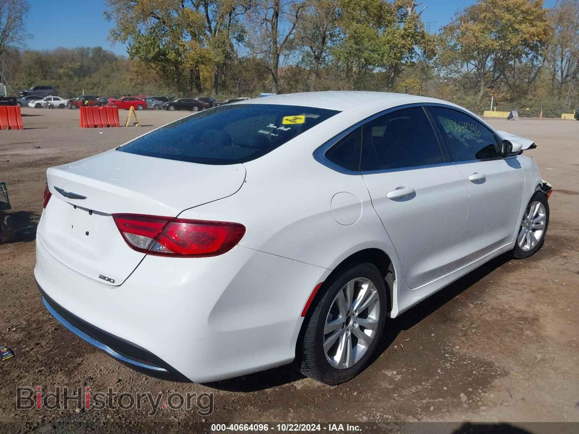 2015 CHRYSLER 200 - VIN: 1C3CCCAB3FN560794 - Фото 4