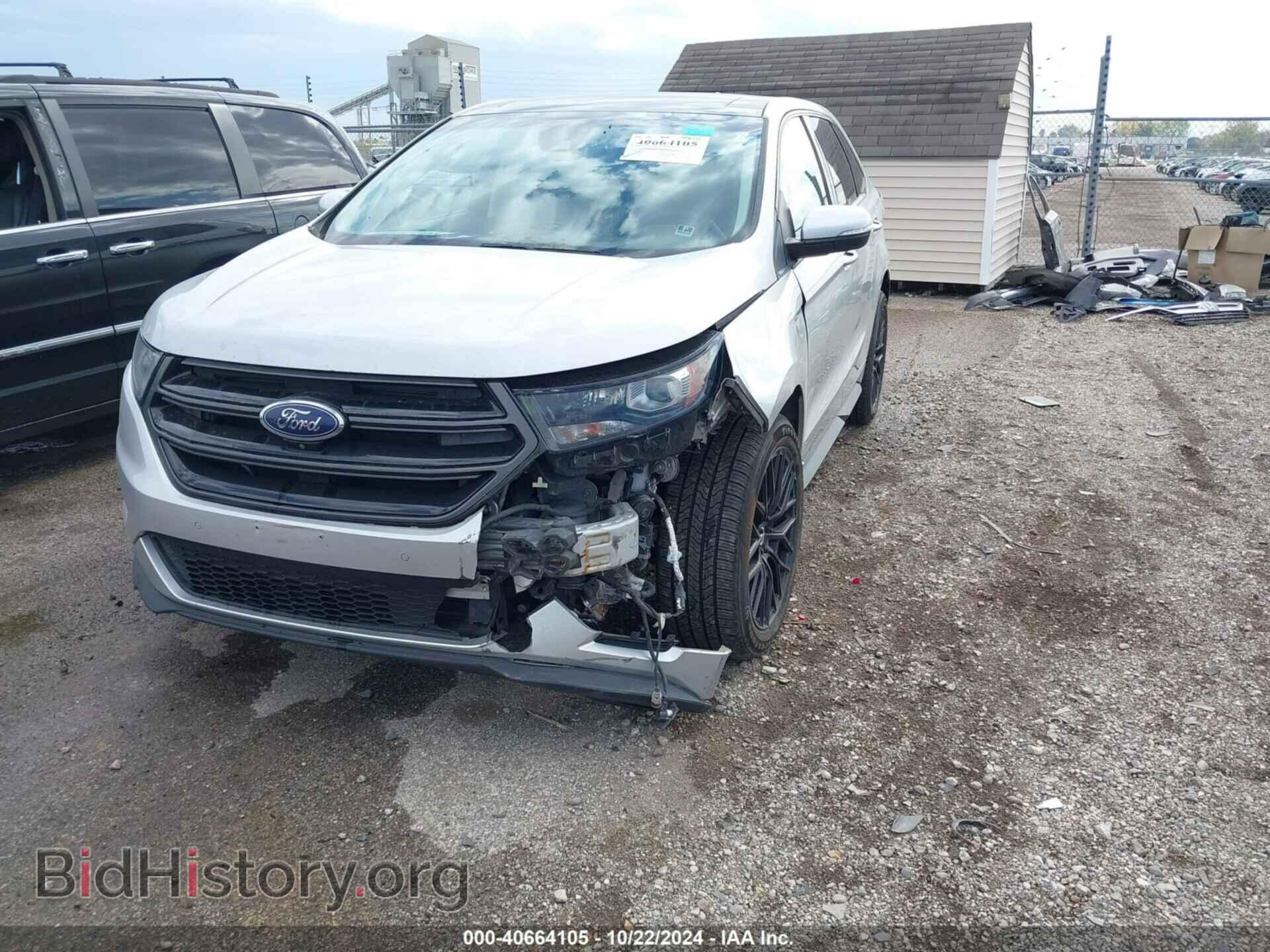 2015 FORD EDGE - VIN: 2FMTK4AP3FBB95914 - Фото 2