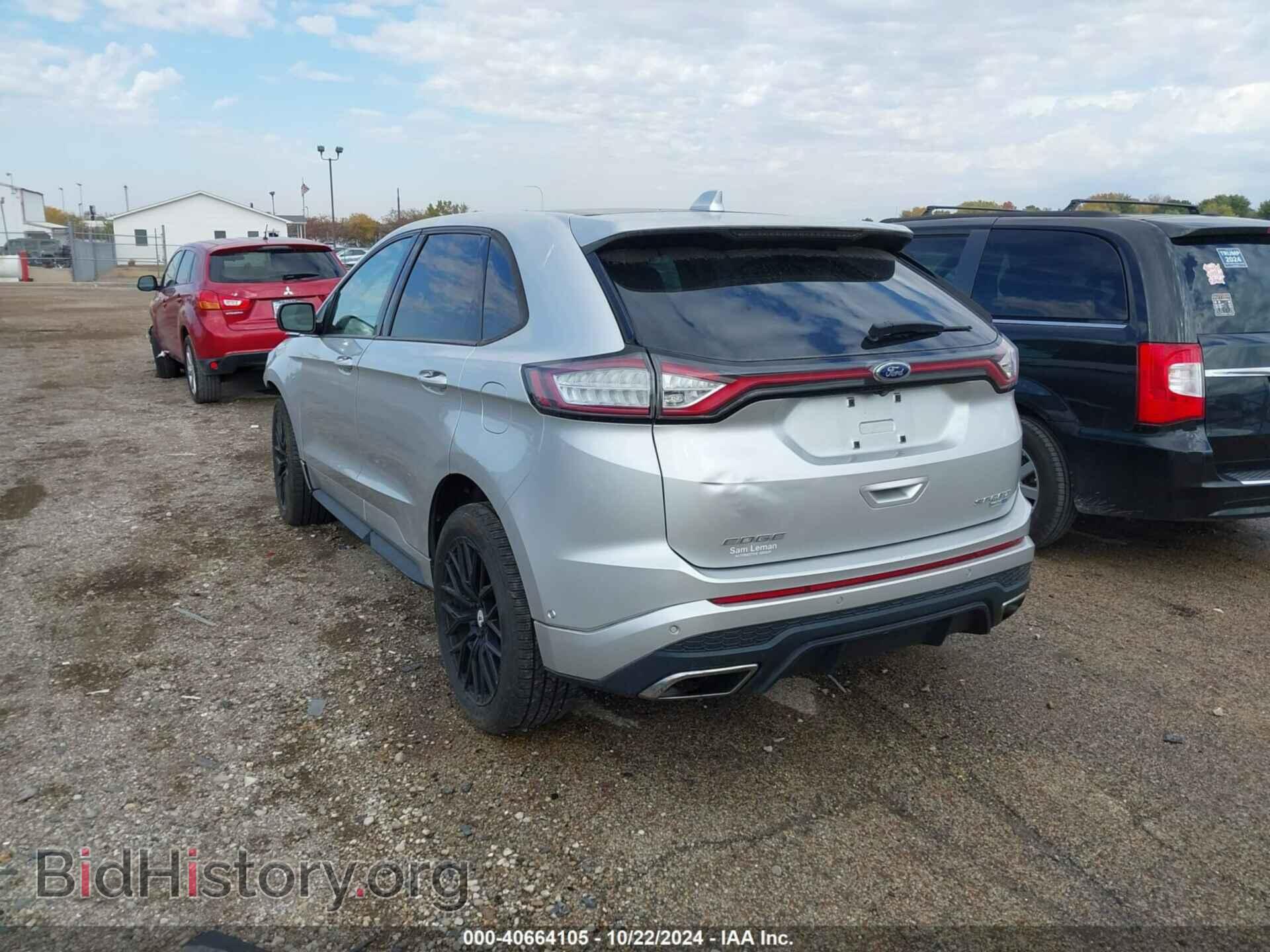2015 FORD EDGE - VIN: 2FMTK4AP3FBB95914 - Фото 3
