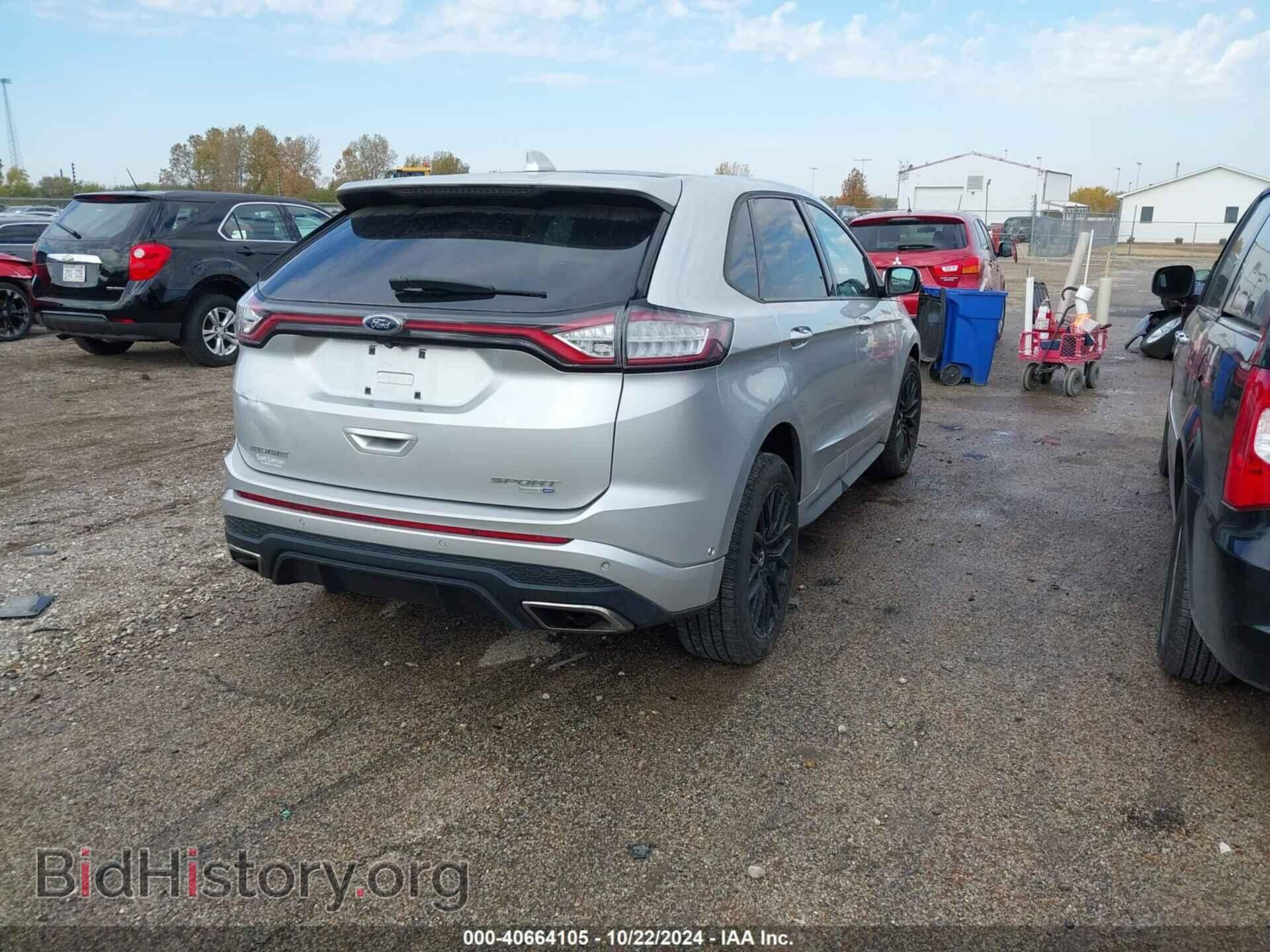 2015 FORD EDGE - VIN: 2FMTK4AP3FBB95914 - Фото 4