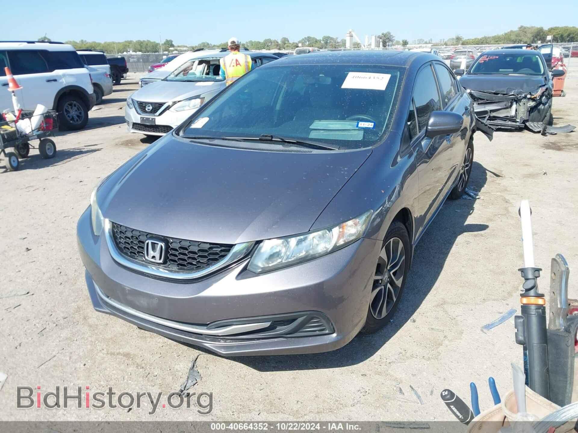 2015 HONDA CIVIC - VIN: 19XFB2F81FE108804 - Фото 2