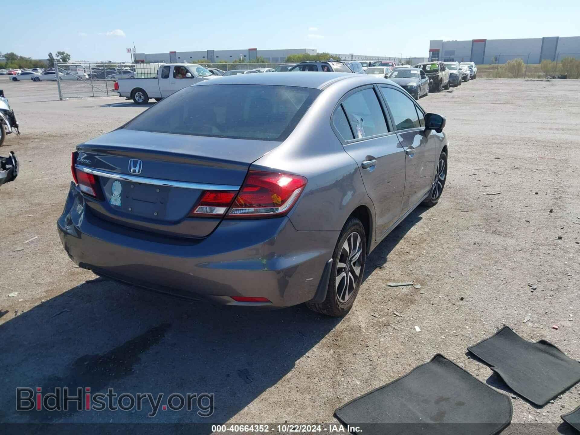 2015 HONDA CIVIC - VIN: 19XFB2F81FE108804 - Фото 4