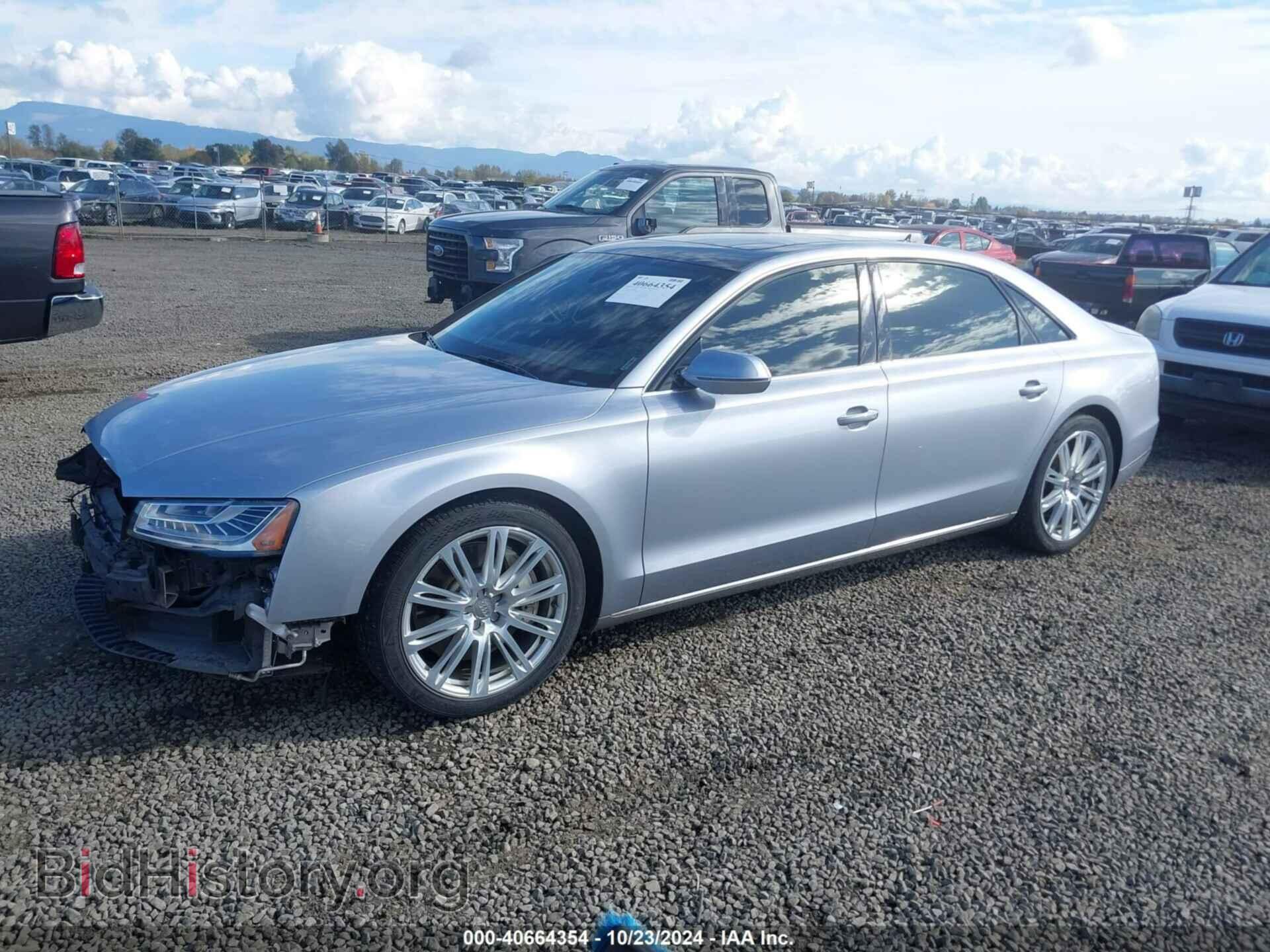 2016 AUDI A8 L - VIN: WAU34AFD0GN008207 - Фото 2