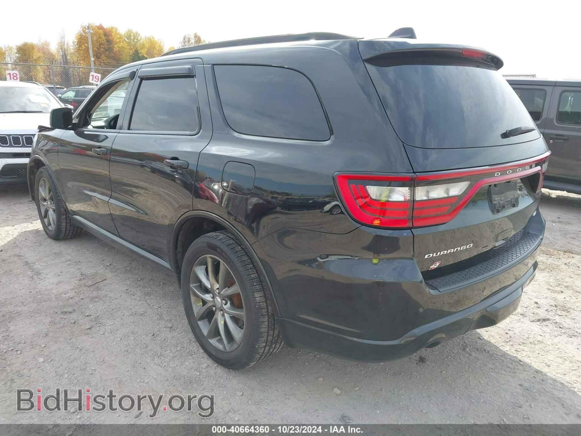 2018 DODGE DURANGO - VIN: 1C4RDJDG4JC126998 - Фото 3