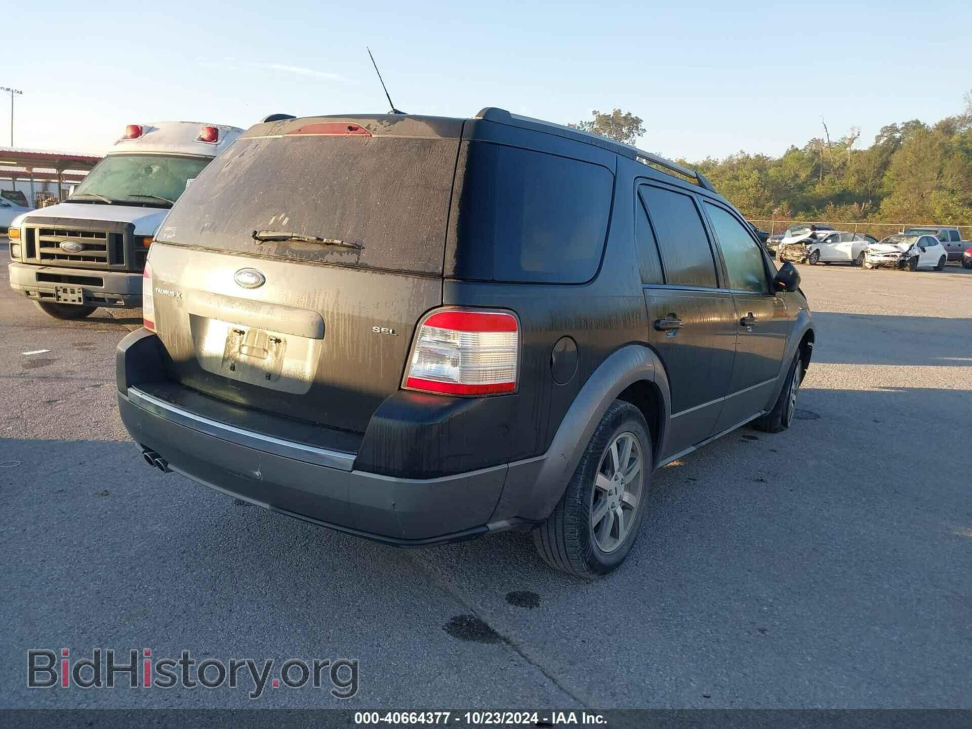 2008 FORD TAURUS X - VIN: 1FMDK02W68GA20314 - Фото 4