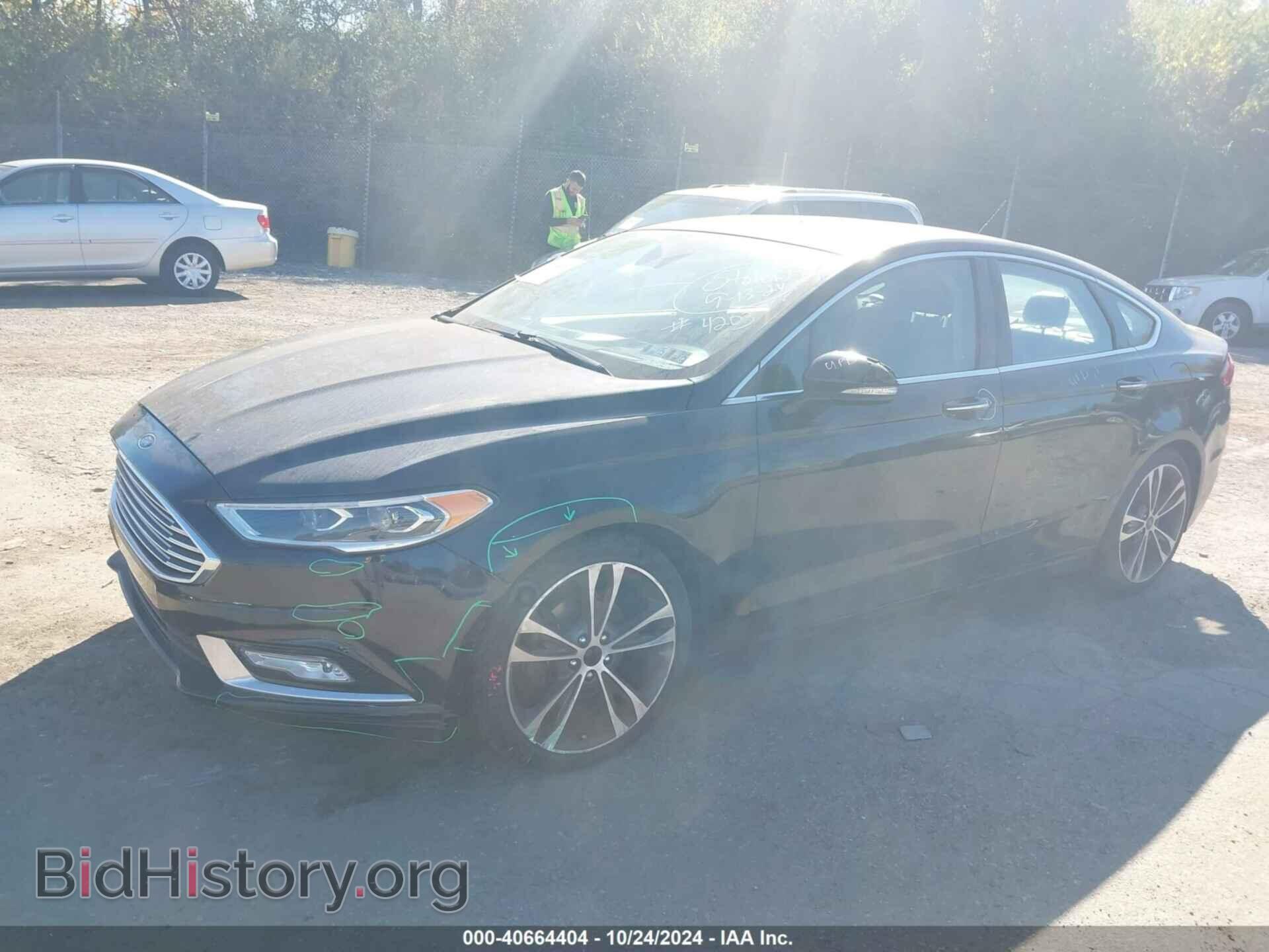 2017 FORD FUSION - VIN: 3FA6P0K96HR254203 - Фото 2