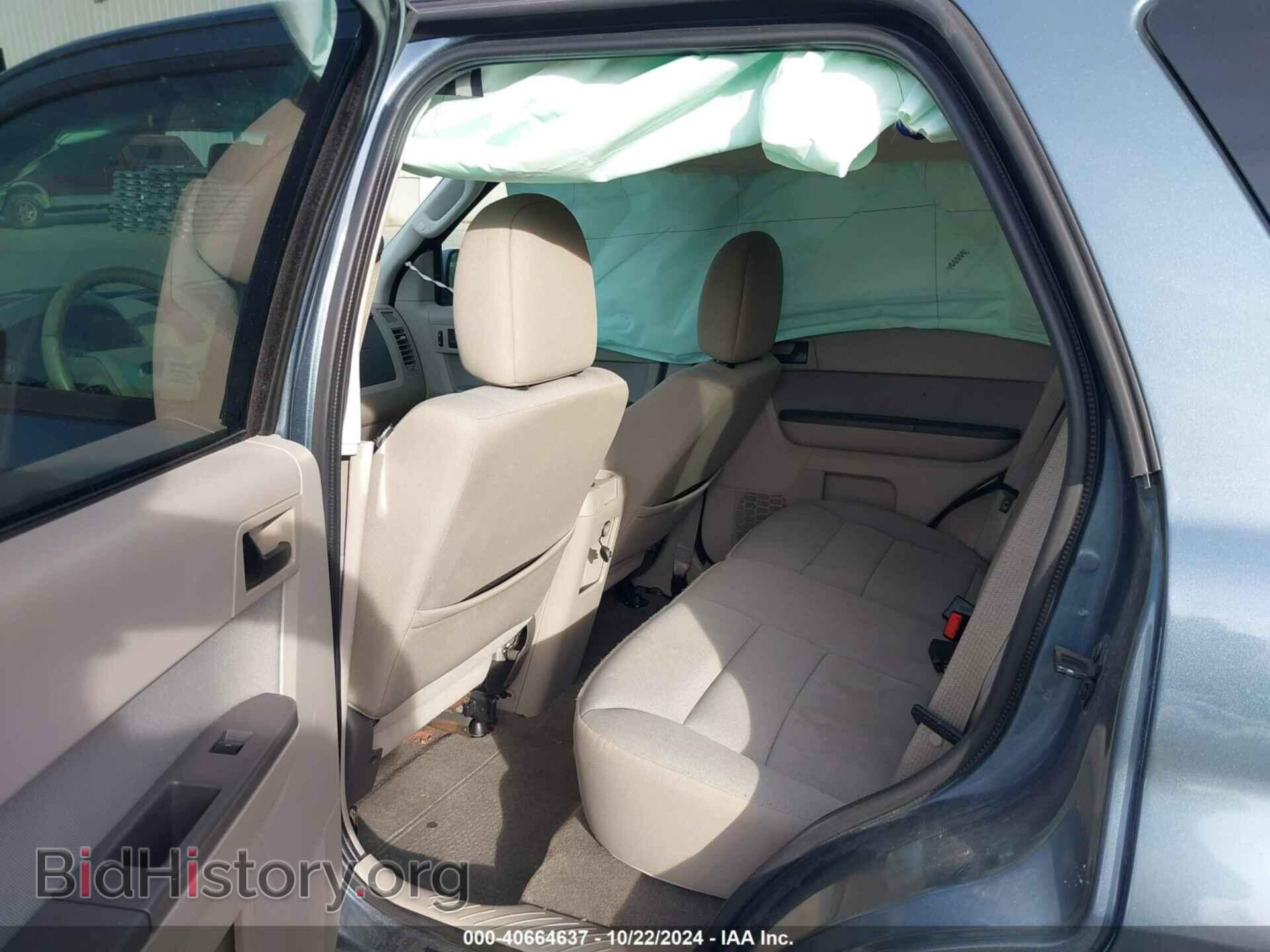 2010 FORD ESCAPE - VIN: 1FMCU9DGXAKB93904 - Фото 8