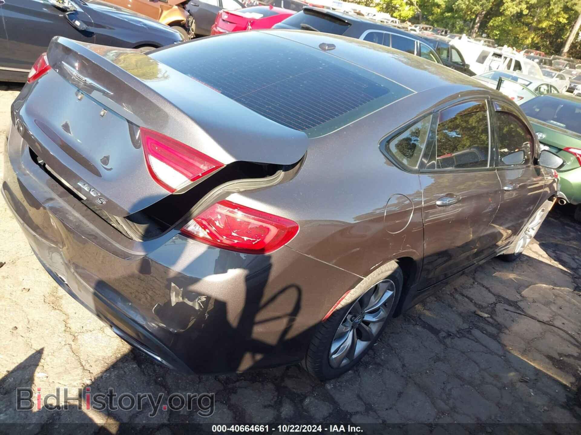 2015 CHRYSLER 200 - VIN: 1C3CCCBB6FN696058 - Photo 4