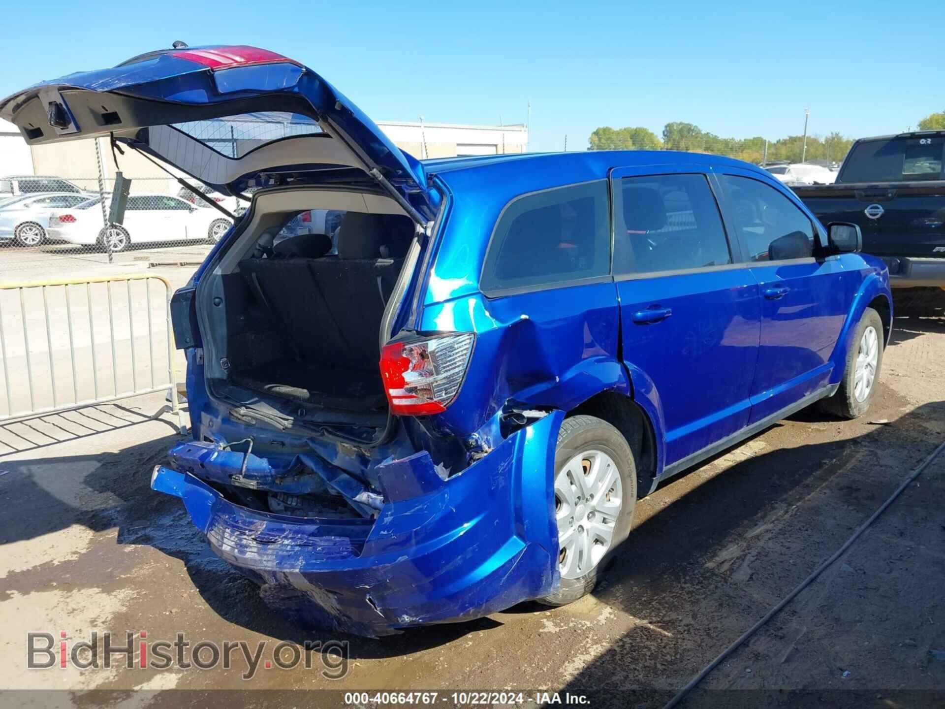 2015 DODGE JOURNEY - VIN: 3C4PDCAB1FT630190 - Фото 4