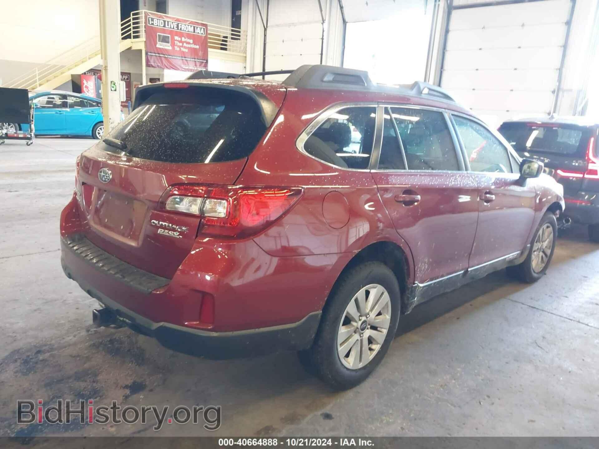 2015 SUBARU OUTBACK - VIN: 4S4BSACC1F3223665 - Фото 4