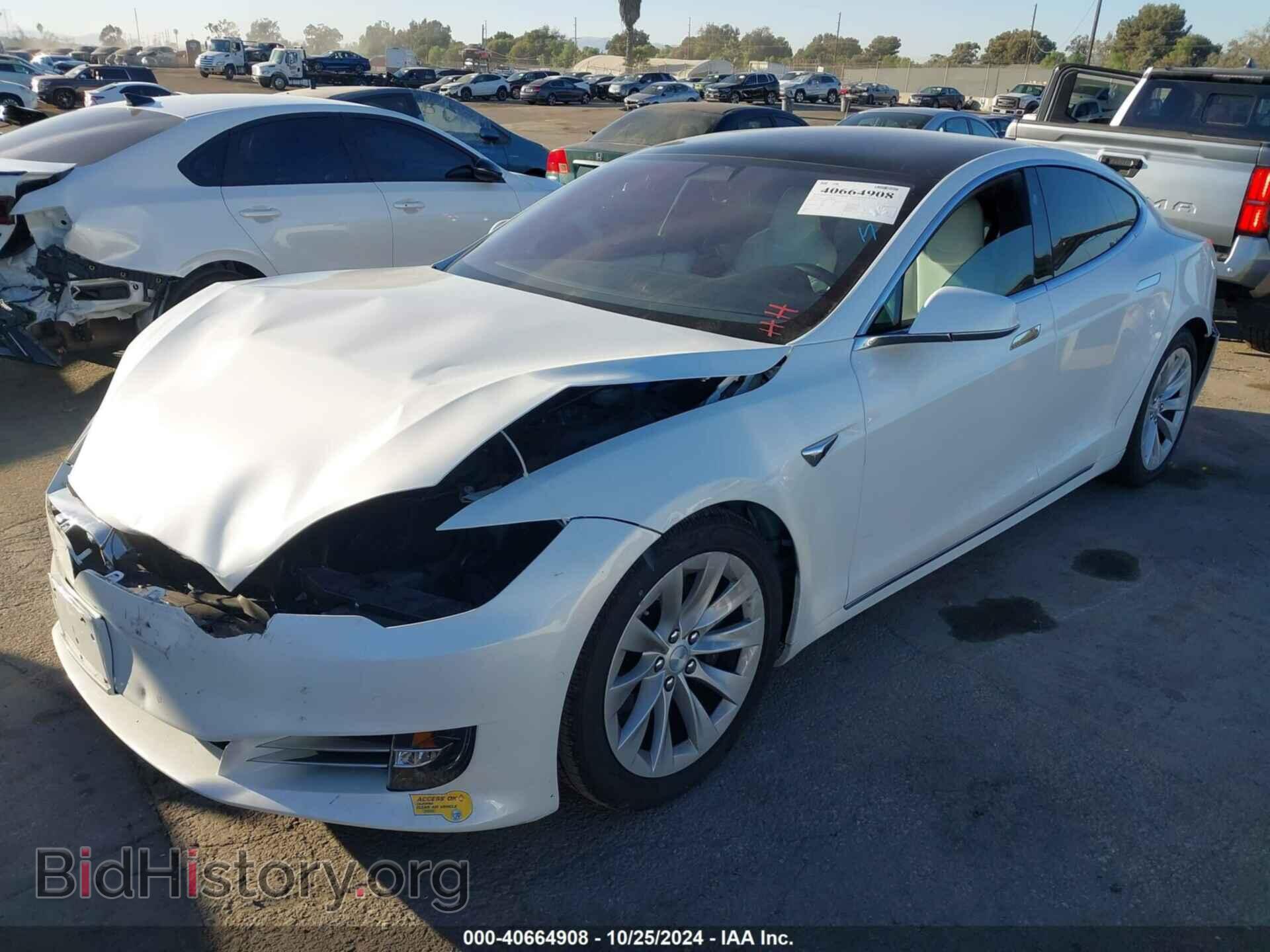 2017 TESLA MODEL S - VIN: 5YJSA1E19HF225950 - Фото 2