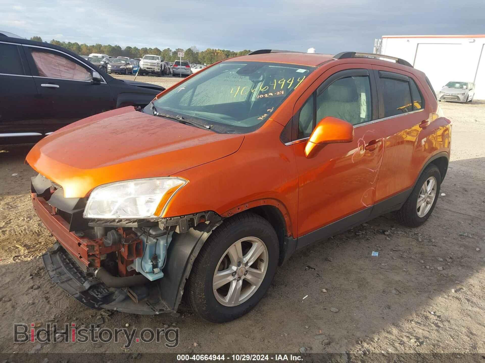 2016 CHEVROLET TRAX - VIN: KL7CJLSB3GB551237 - Фото 2