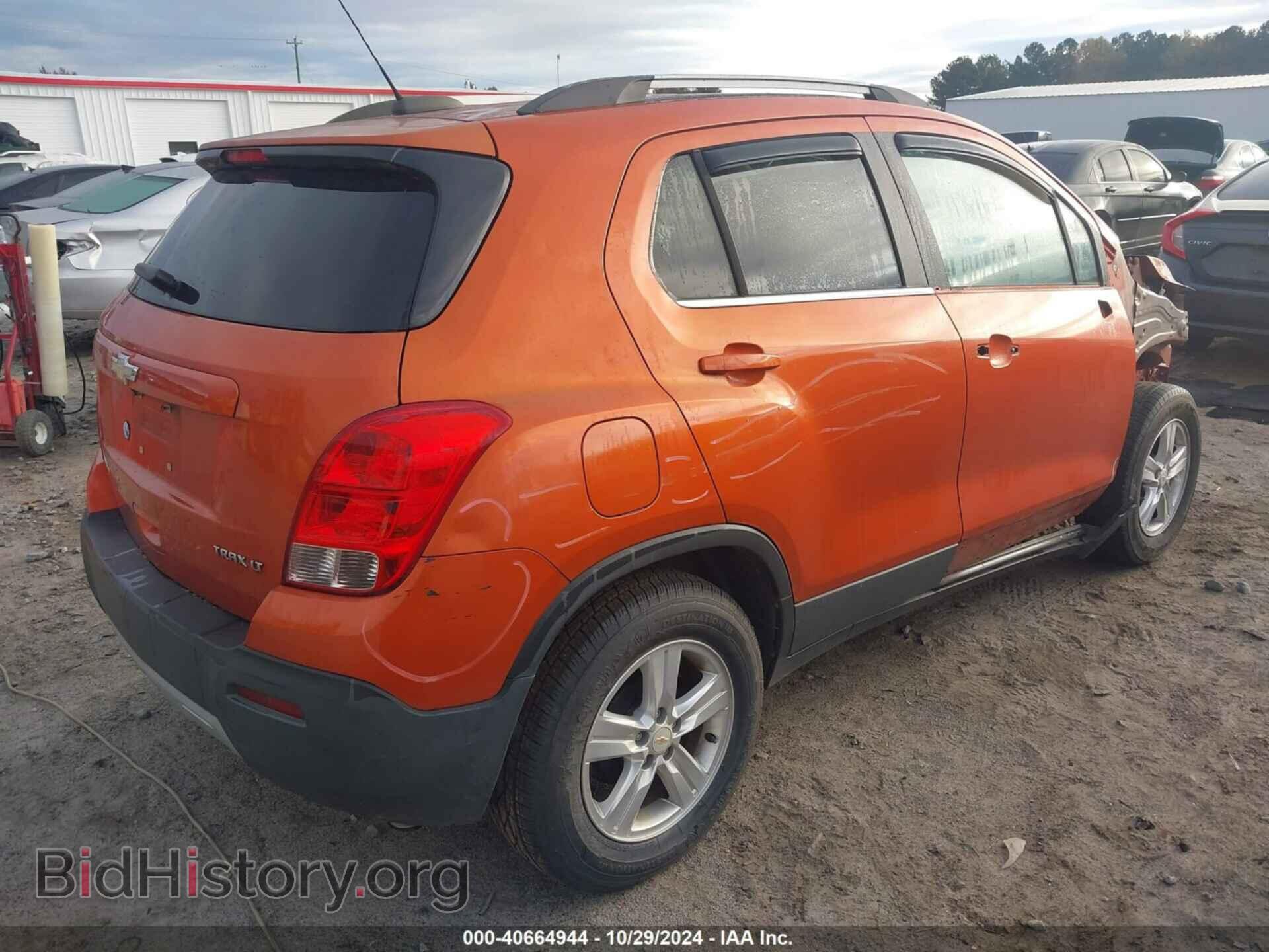 2016 CHEVROLET TRAX - VIN: KL7CJLSB3GB551237 - Фото 4