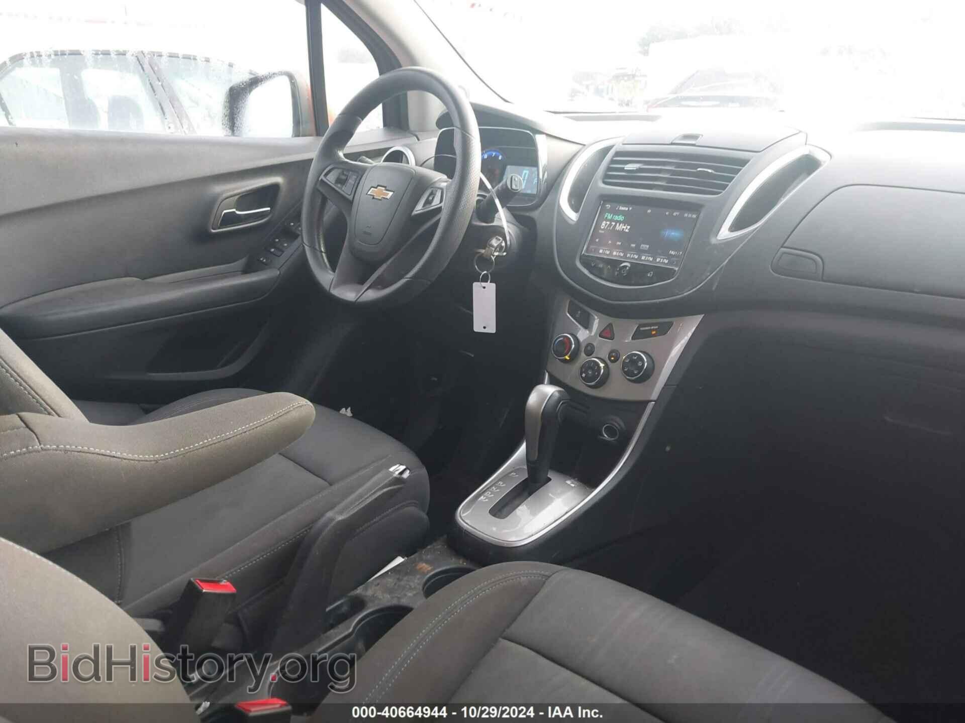 2016 CHEVROLET TRAX - VIN: KL7CJLSB3GB551237 - Фото 5