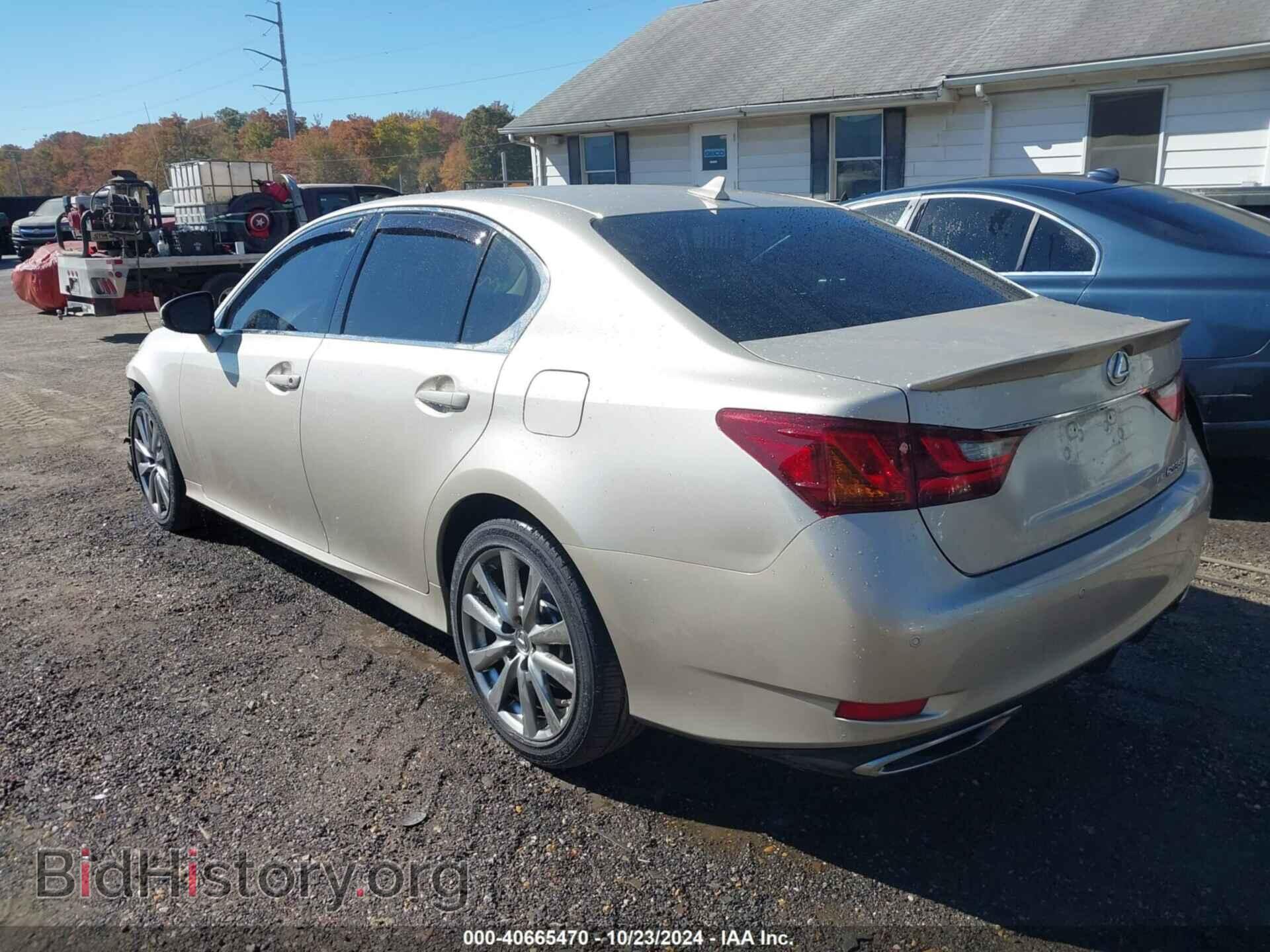 2013 LEXUS GS 350 - VIN: JTHCE1BL9D5015289 - Photo 3