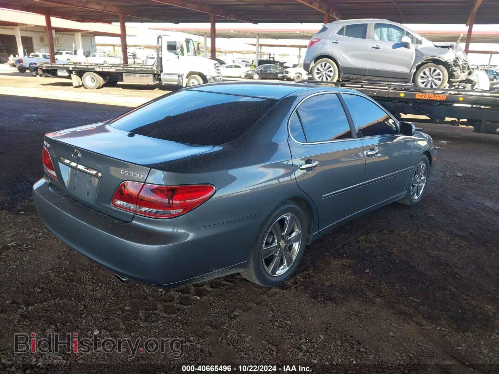 2005 LEXUS ES 330 - VIN: JTHBA30G155113064 - Фото 4