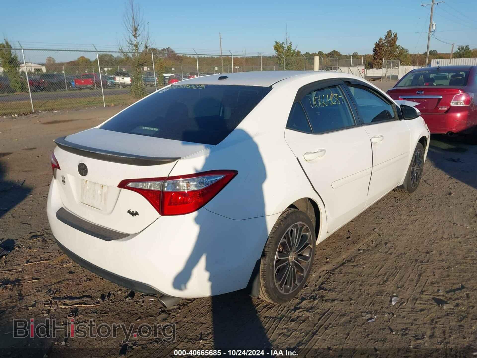 2014 TOYOTA COROLLA - VIN: 2T1BURHE5EC024342 - Фото 4
