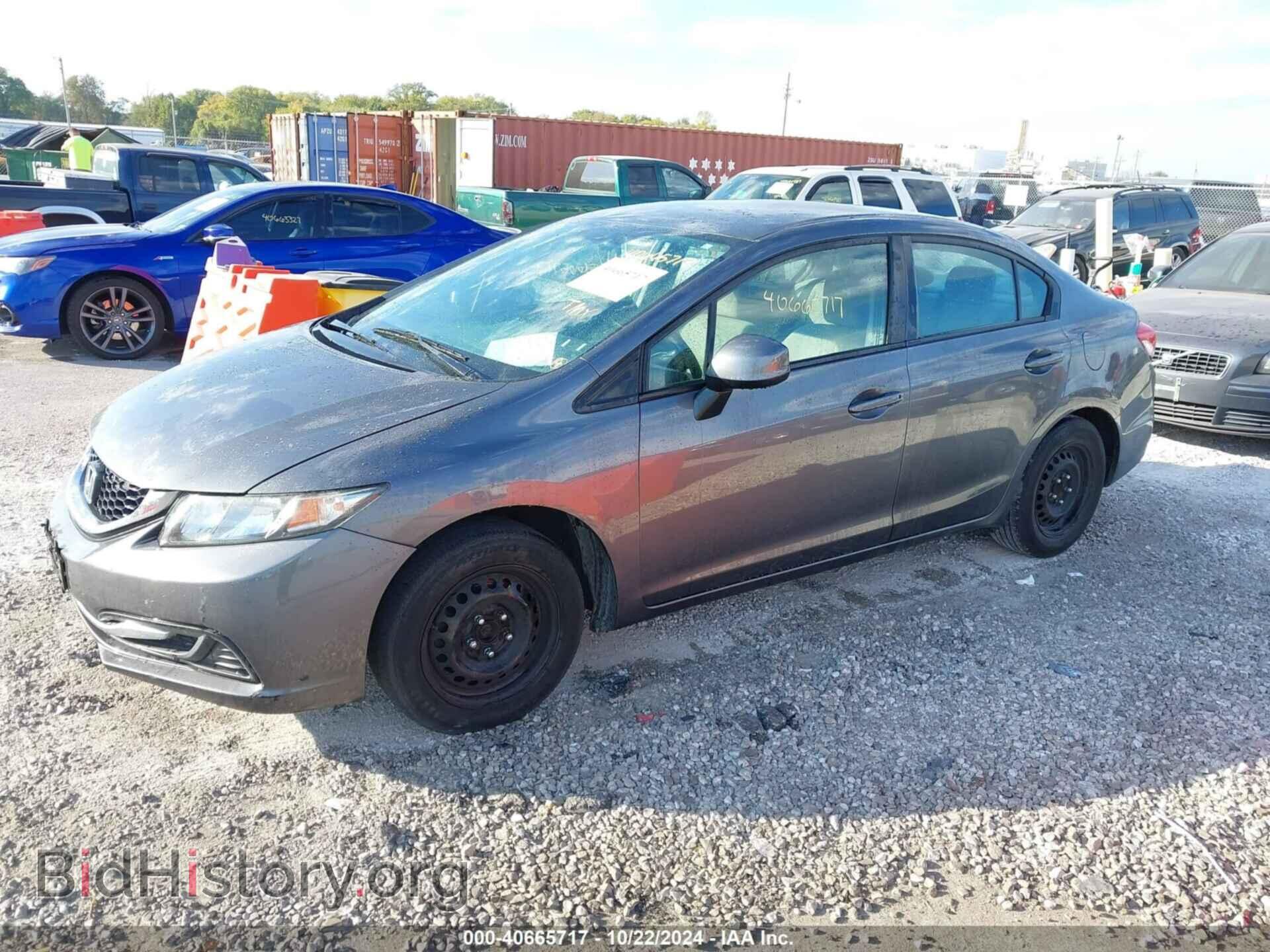 2013 HONDA CIVIC - VIN: 19XFB2F5XDE094629 - Фото 2