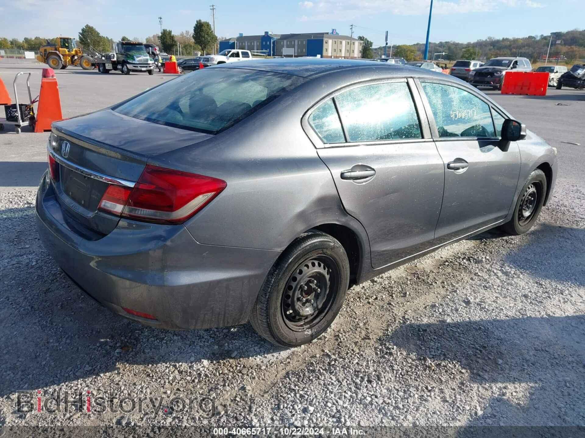 2013 HONDA CIVIC - VIN: 19XFB2F5XDE094629 - Фото 4