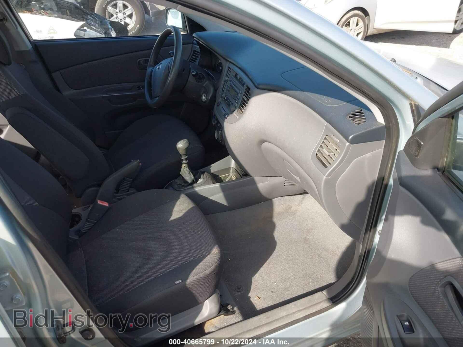 2007 KIA RIO - VIN: KNADE123376187965 - Фото 5