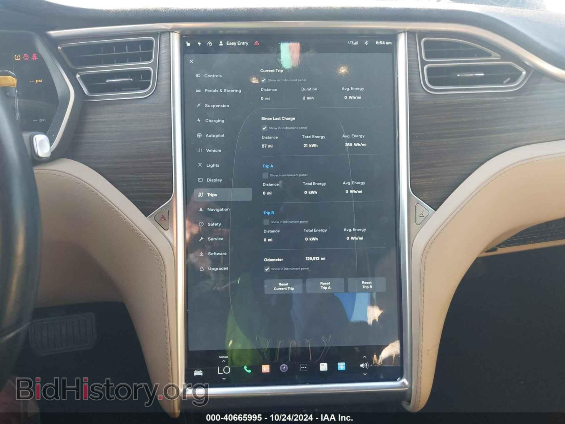 2015 TESLA MODEL S - VIN: 5YJSA1H28FF094169 - Фото 7