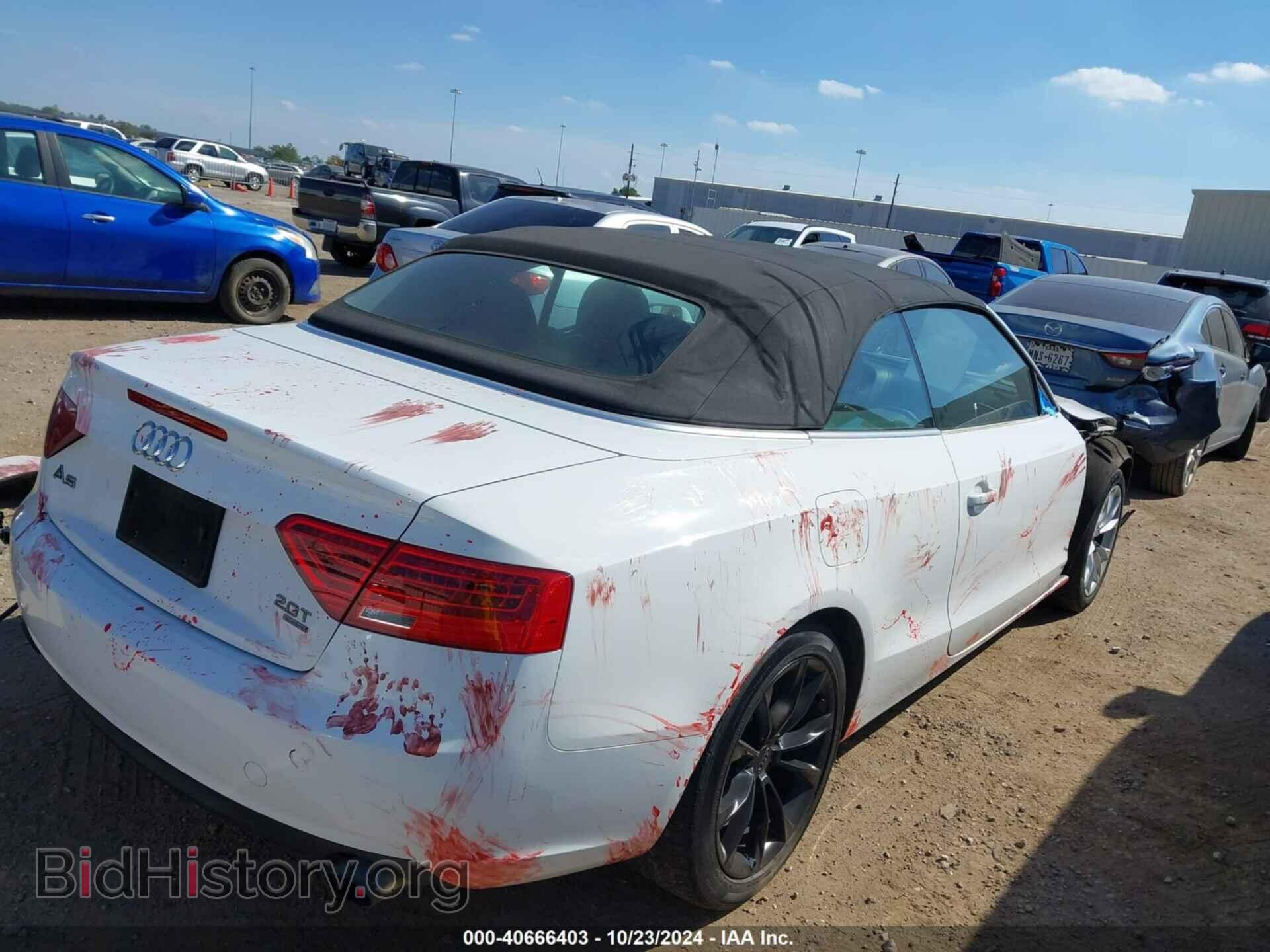 2014 AUDI A5 - VIN: WAUCFAFH5EN011761 - Фото 4