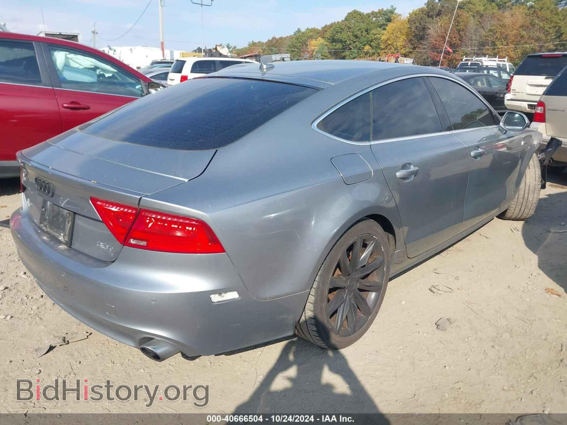 2013 AUDI A7 - VIN: WAUYGAFC0DN067290 - Фото 4